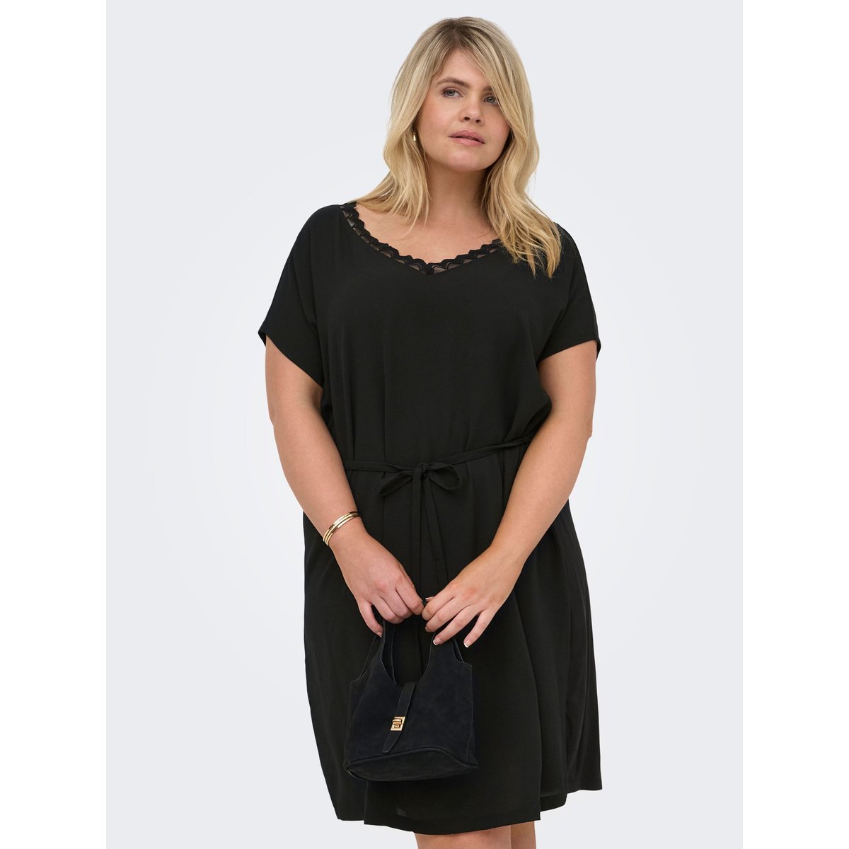 Robe noire - black, ONLY CARMAKOMA