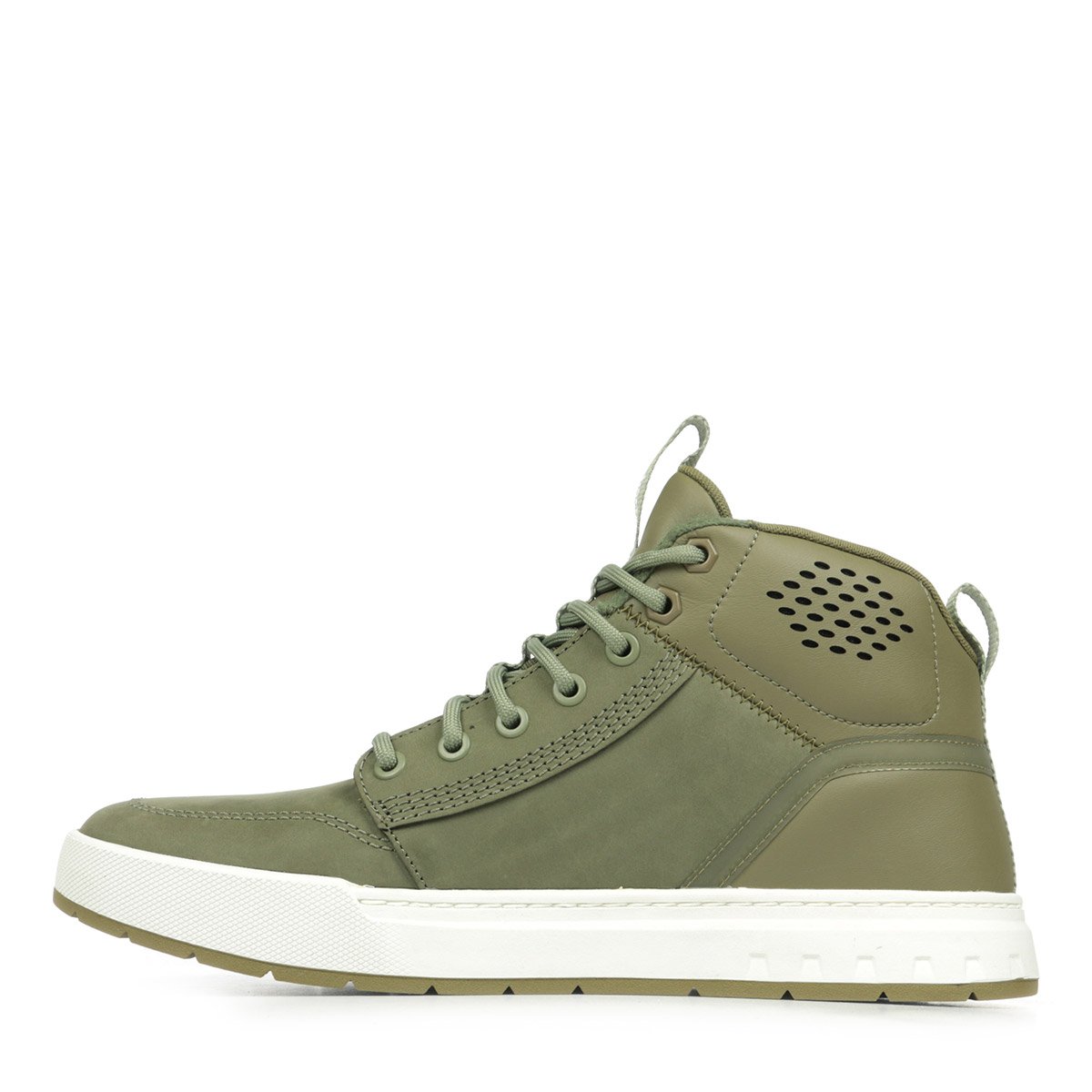 Baskets Maple Grove Mid Lace Sneaker dark green nubuck, TIMBERLAND
