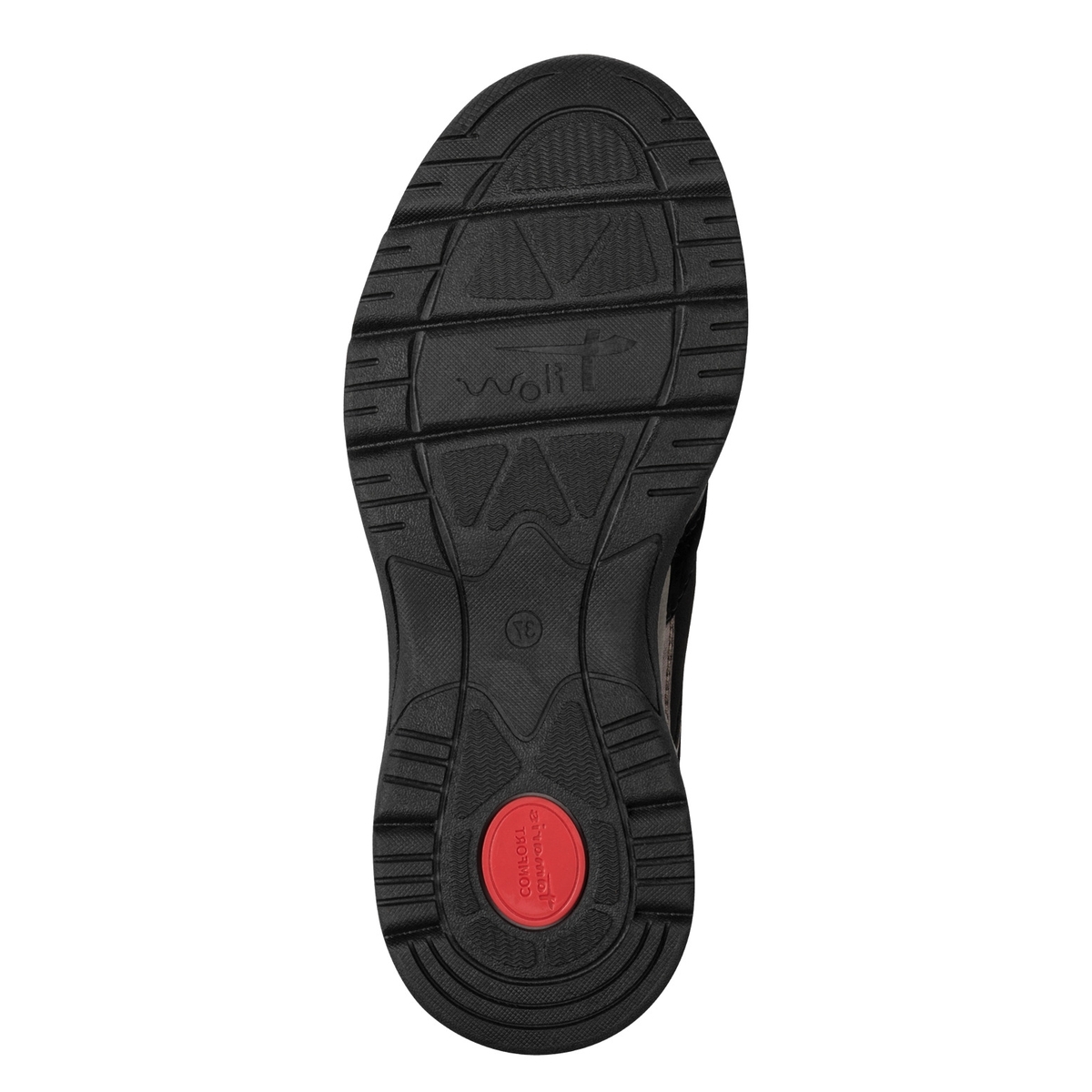Basket comfort weite noir combiné, TAMARIS