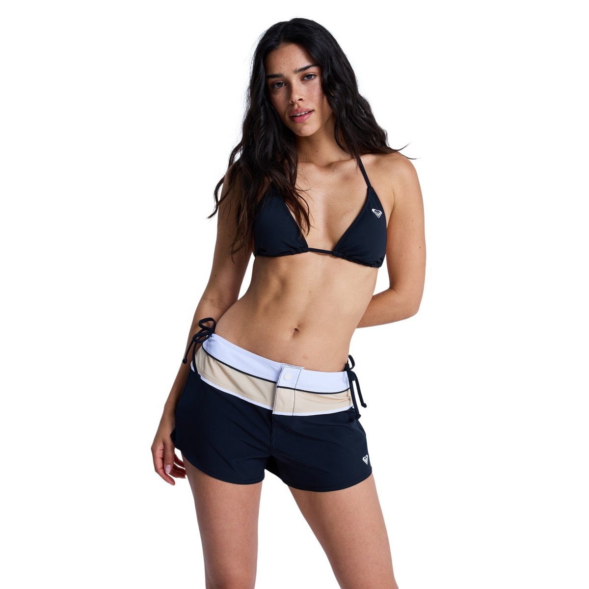 Boardshort THE RETRO ESSENTIALS 2". noir anthracite, ROXY