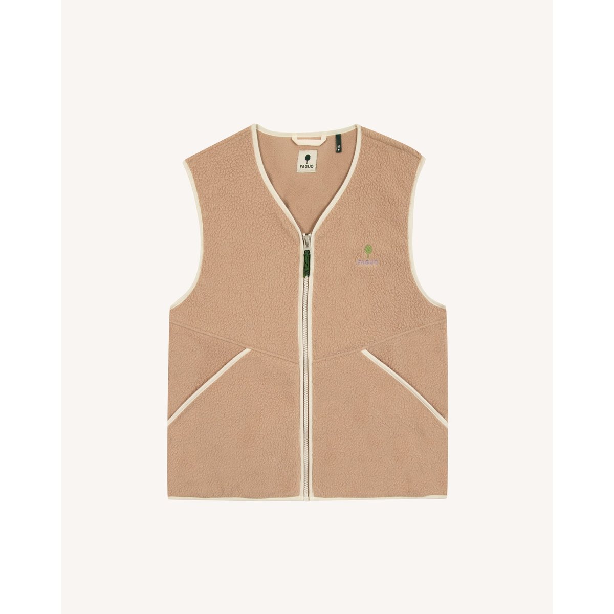 Veste polaire TEILLAY taupe, FAGUO