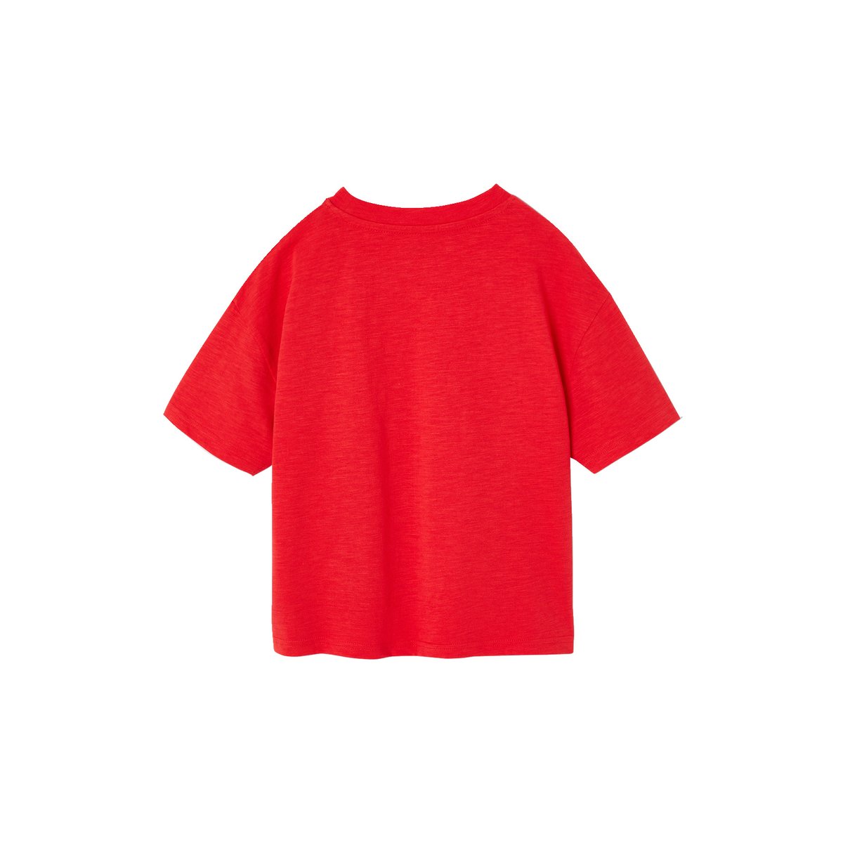 T-shirt imprimé rouge, VERTBAUDET