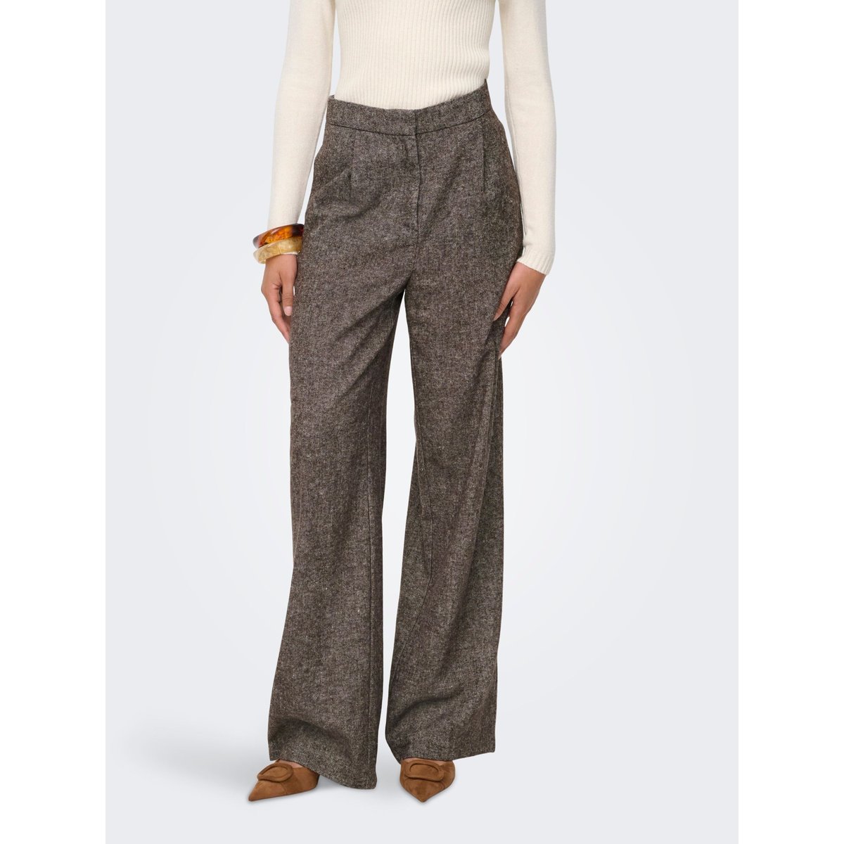Pantalon De Tailleur mulch, ONLY