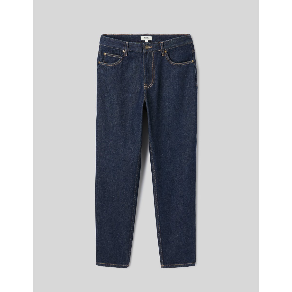 Jean 5 poches relaxed bleu moyen, BZB