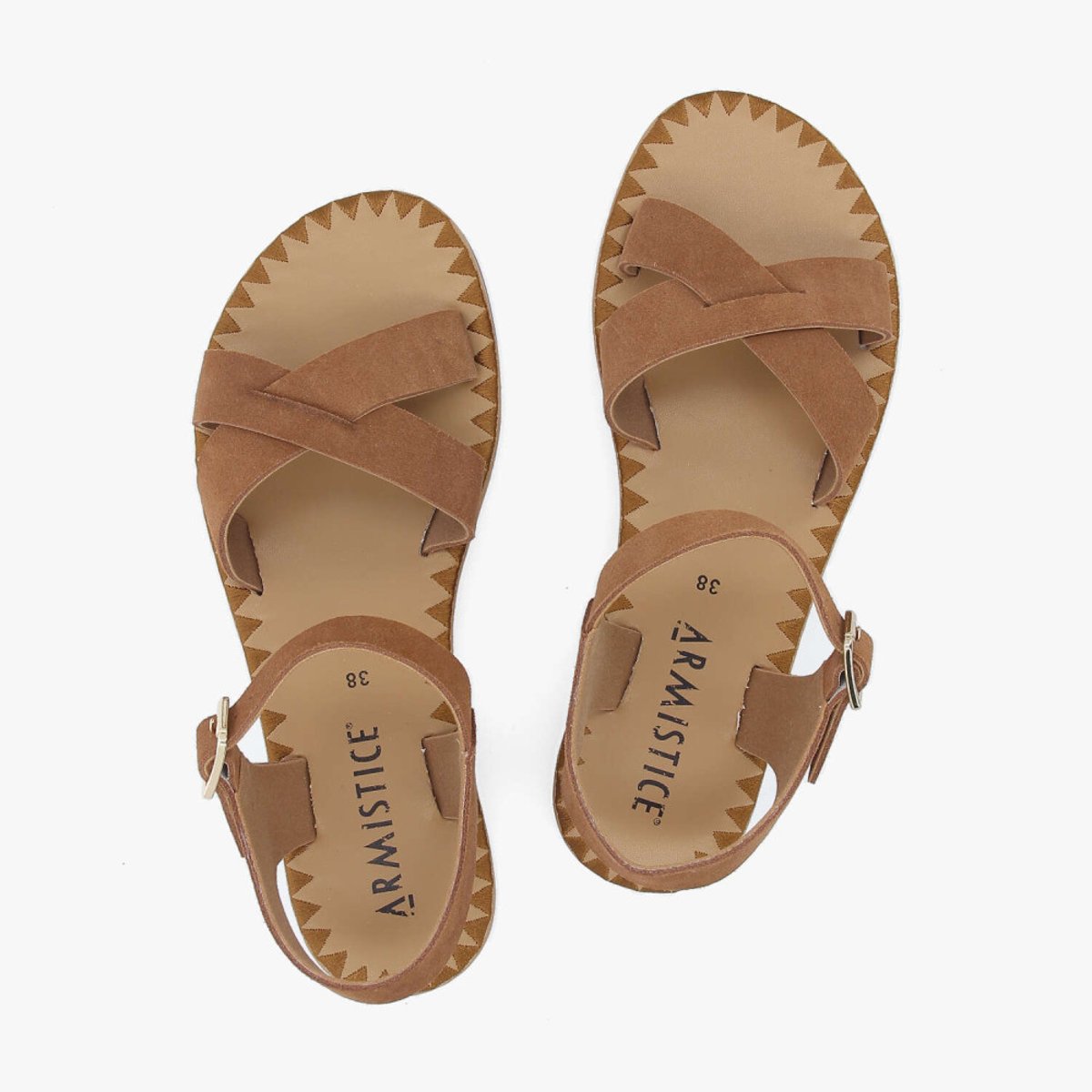 Sandales IVY marron, ARMISTICE