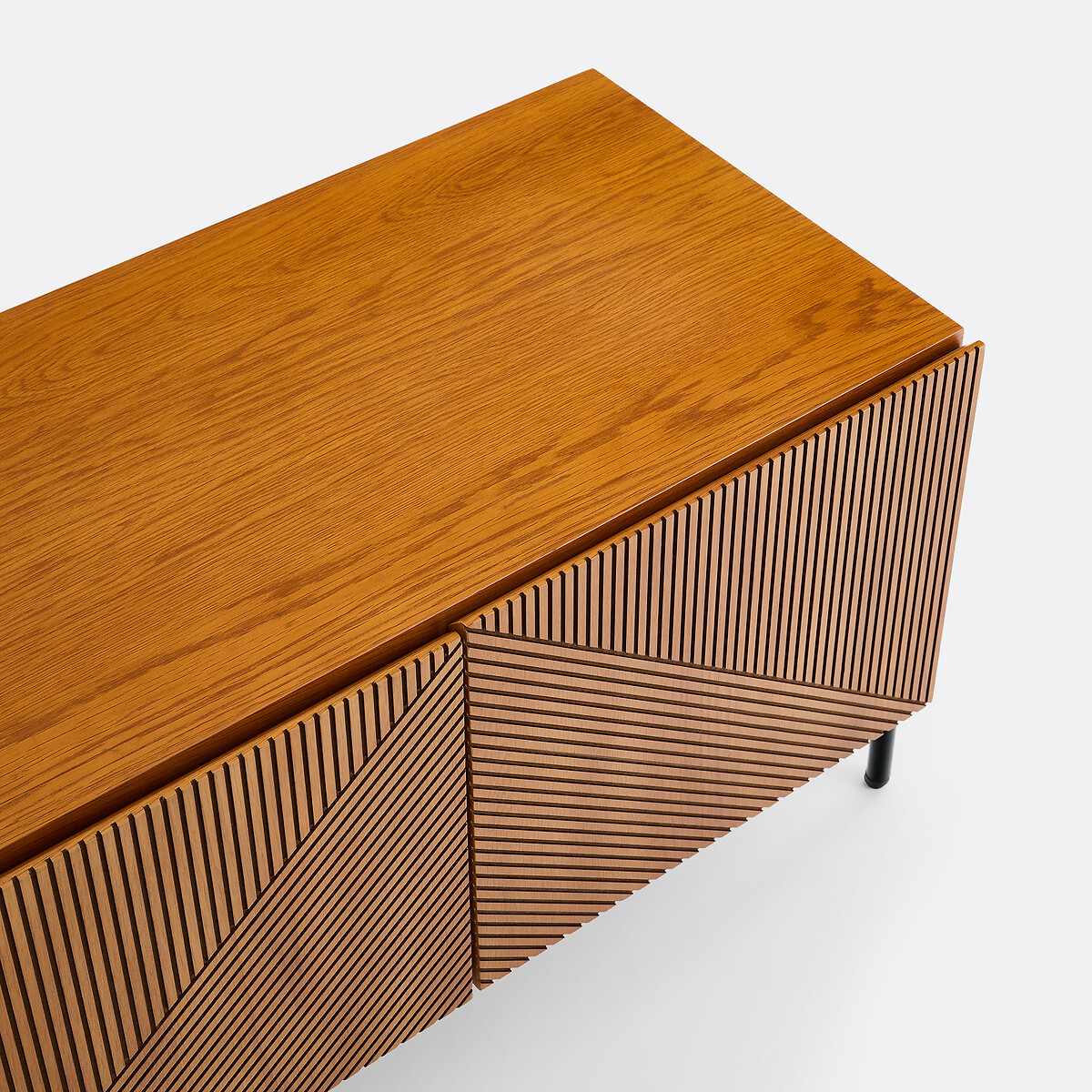 Lodge Vintage TV Stand oak, LA REDOUTE INTERIEURS