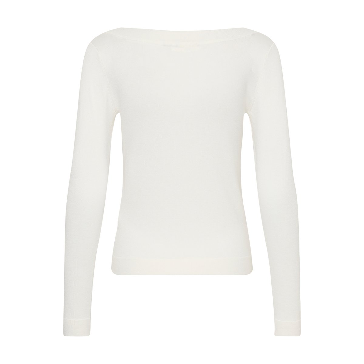 Pullover tricoté blanc, KAFFE