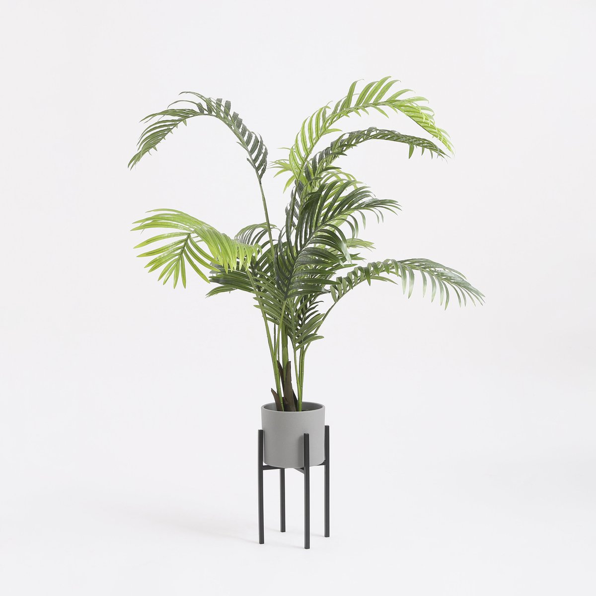 Support pour plantes H35 cm ASCOT noir, MICA DECORATIONS