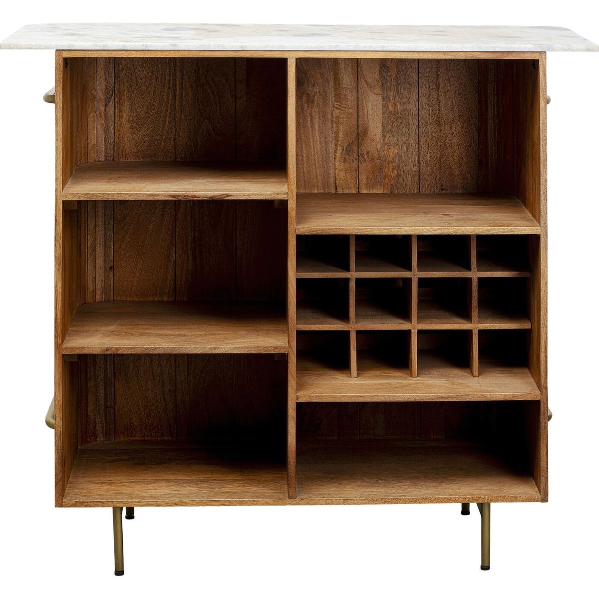 Bar en manguier et marbre, GRACE autres, KARE DESIGN