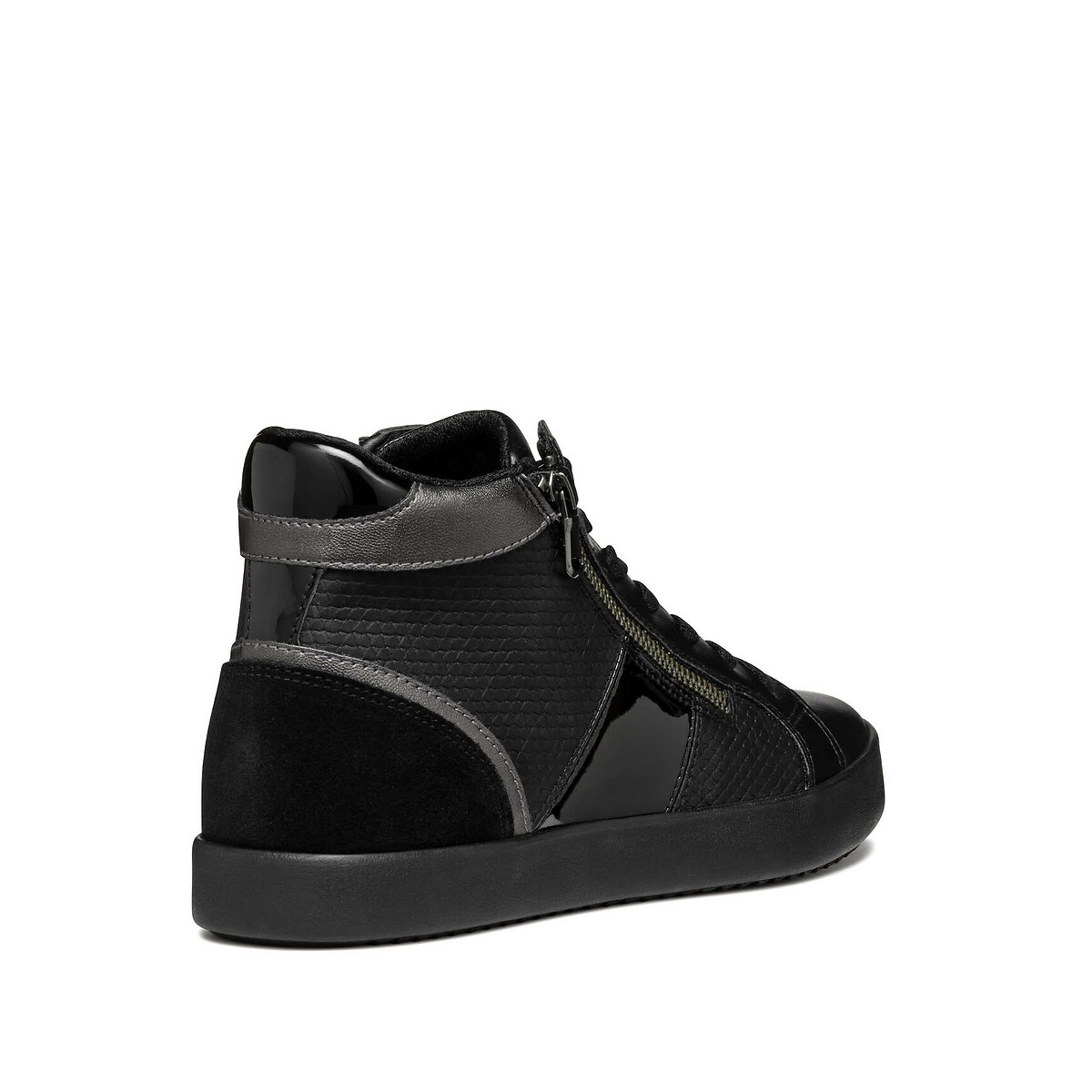 Baskets montantes respirantes Blomiee noir, GEOX