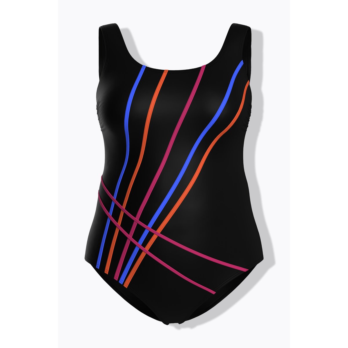 Maillot de bain sans bonnets souples noir, ULLA POPKEN