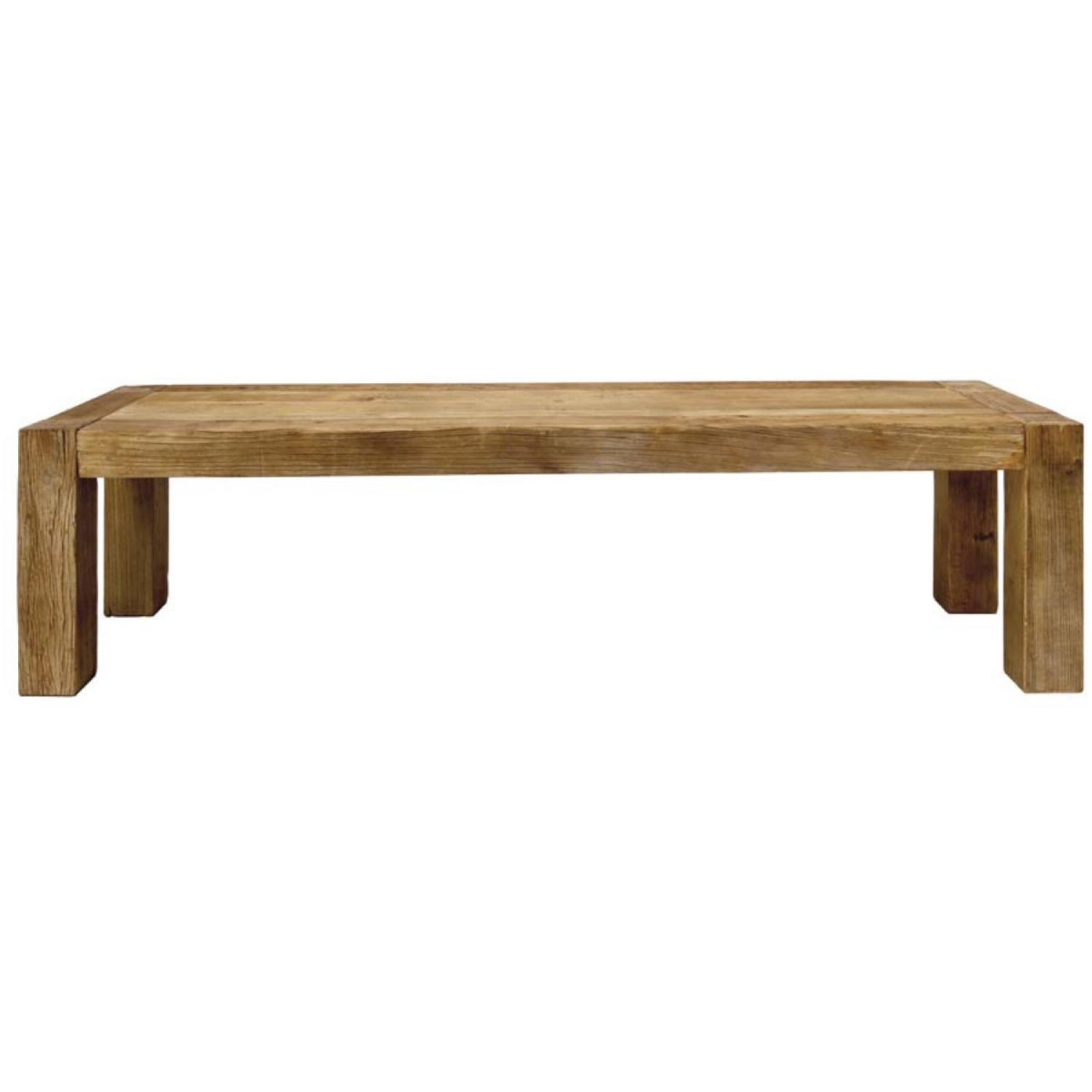 Banc en orme recyclé L180 cm - TRANSITION beige, INTERIOR'S