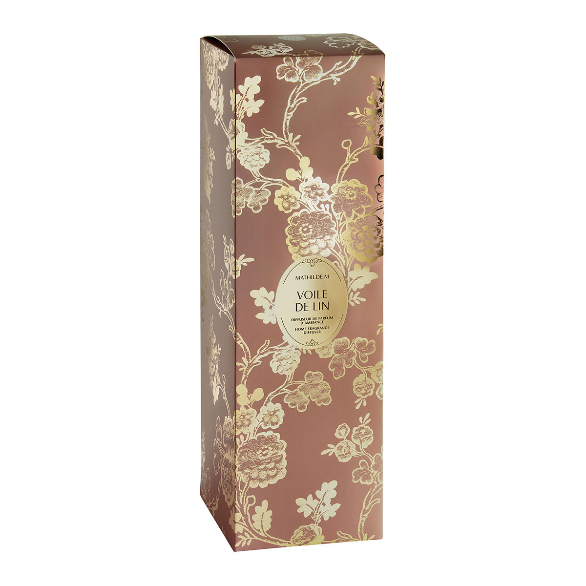 Diffuseur de parfum Voile de Lin TRÉSOR DE FLEURS transparent, MATHILDE M