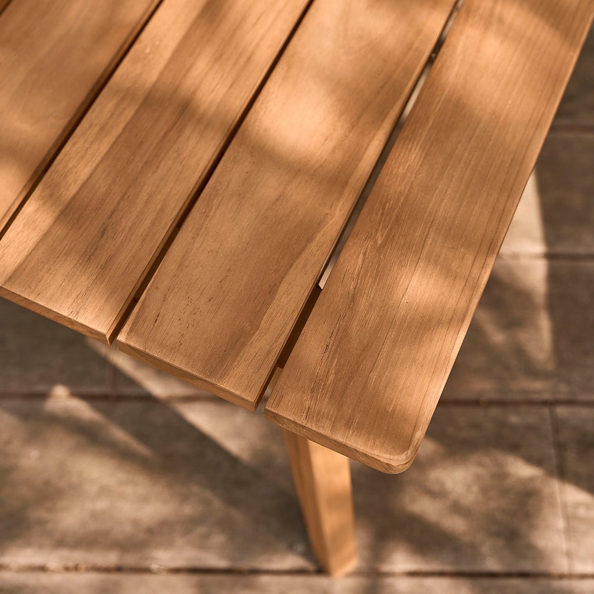 Table basse de jardin en teck massif  BARI naturel, BERAH GETAH