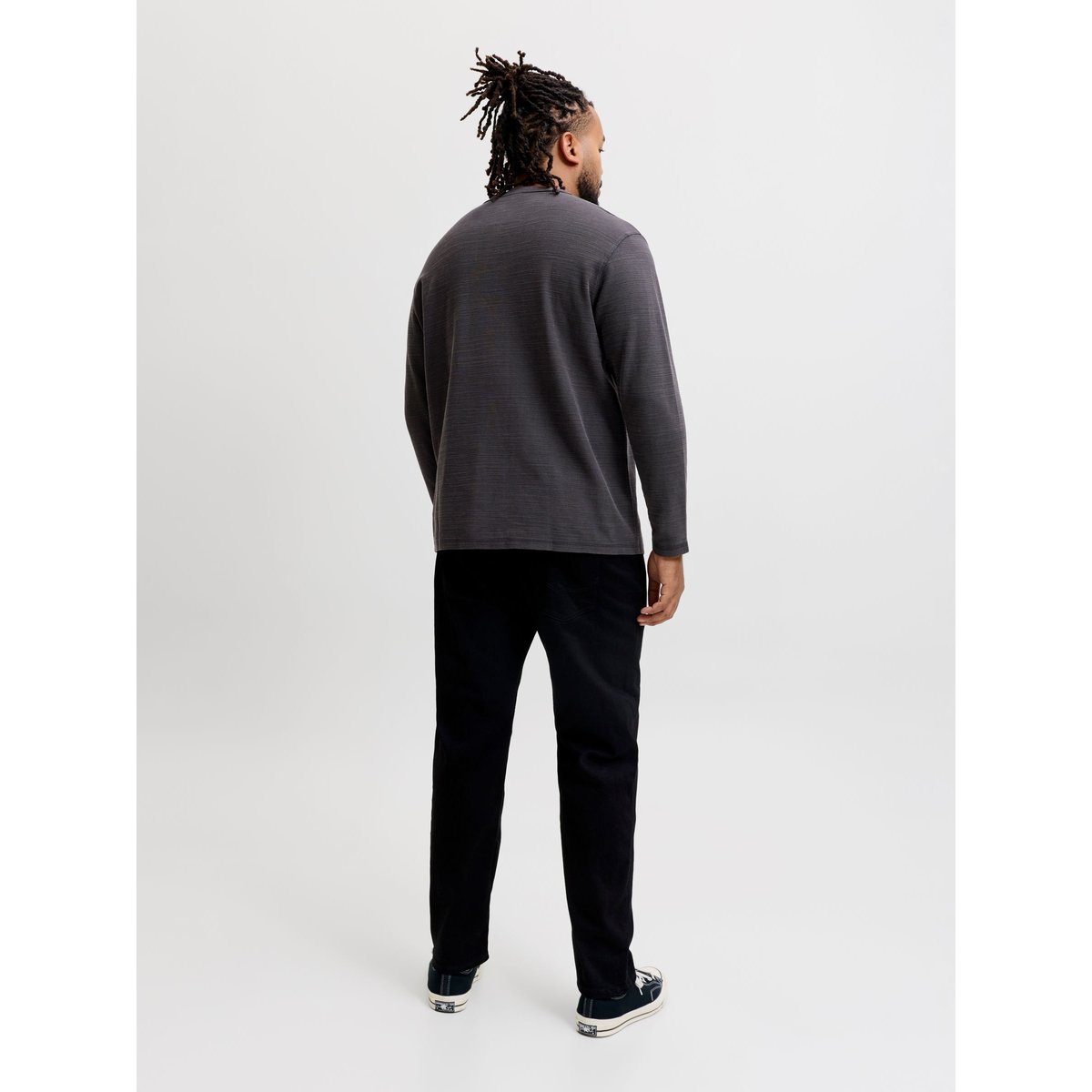T-Shirt À Manches Longues dark navy, JACK & JONES