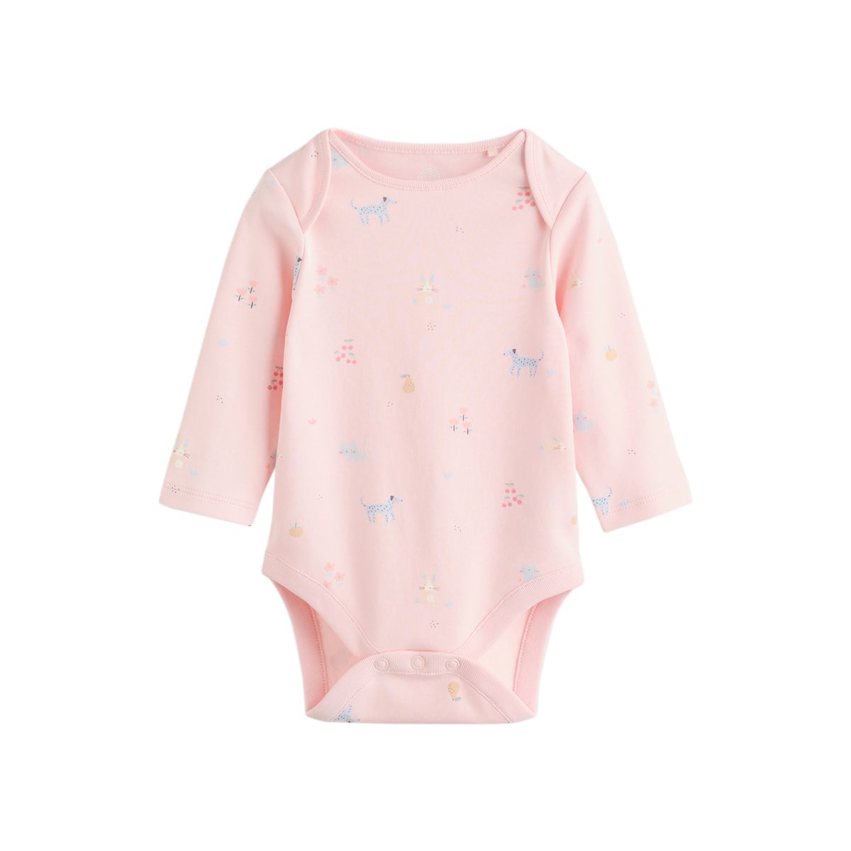 Body à manches longues bébé, lot de 5 personnage multicolore pastel, NEXT