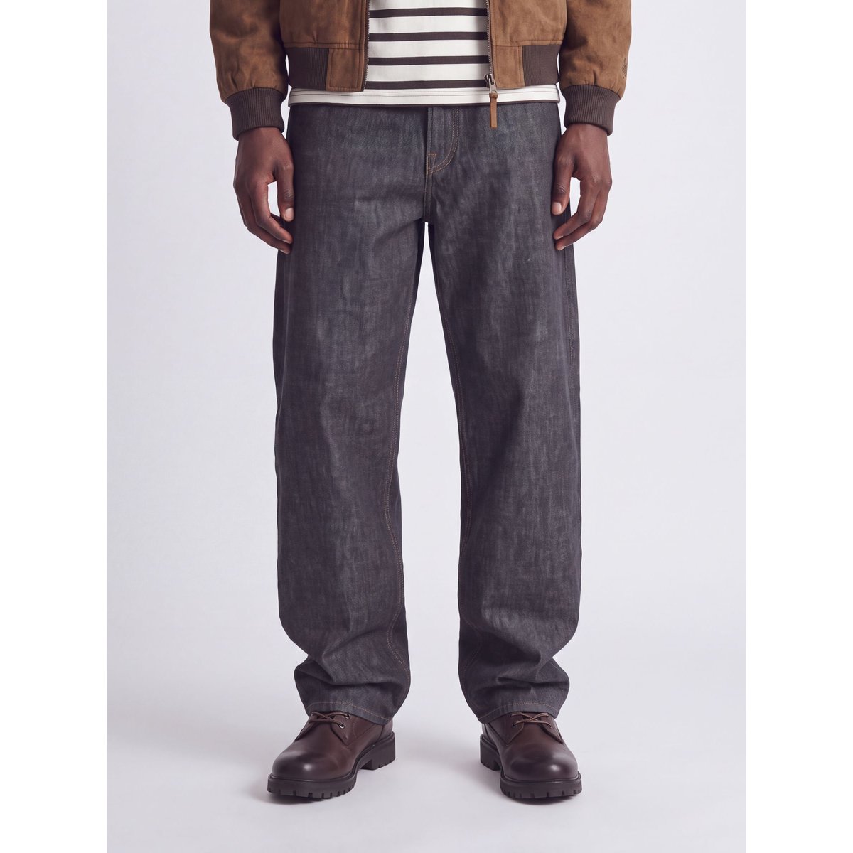 Jean À Coupe Wide grey denim, JACK & JONES