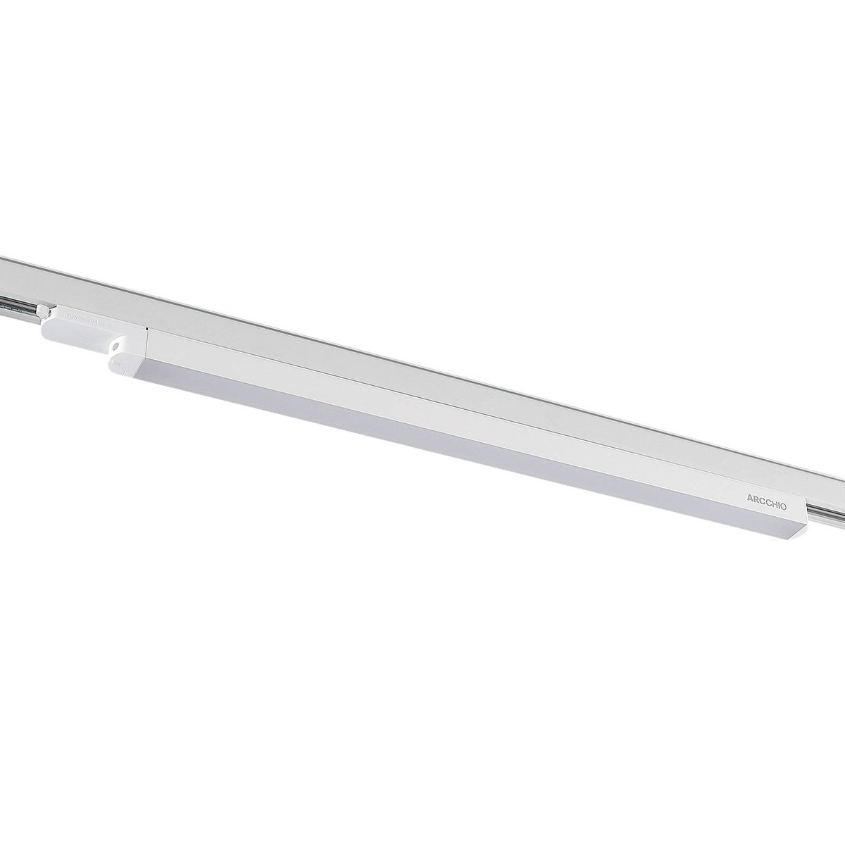 Projecteur pour rail électrique en aluminiumLED blanc (ral 9010), ARCCHIO