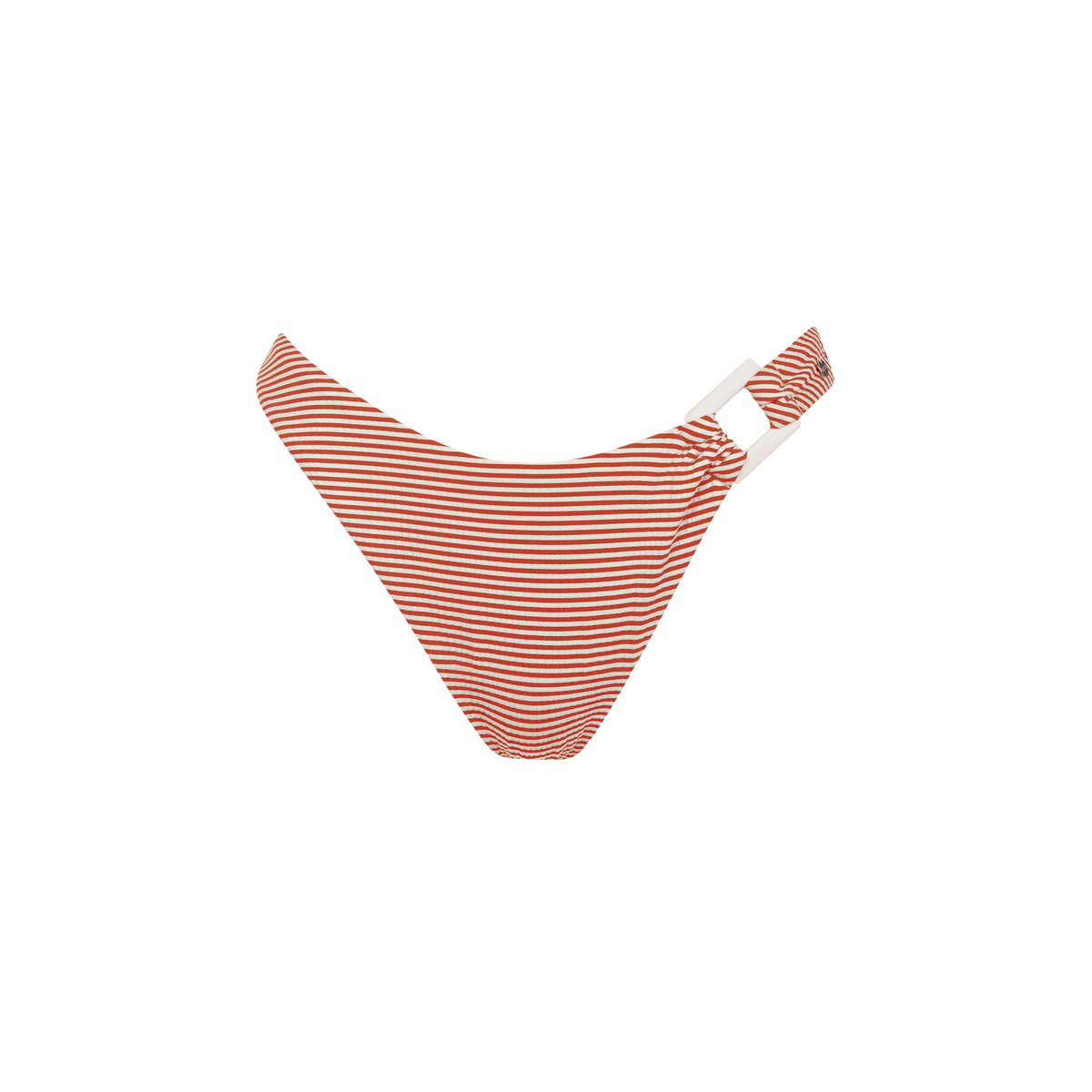 Bas maillot slip de bain échancré taille basse LASCARI rouge, LISCA