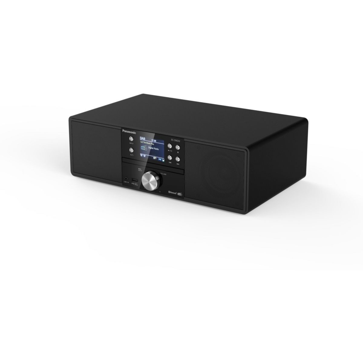 Chaîne HiFi SC-DM202EG-K couleur unique, PANASONIC