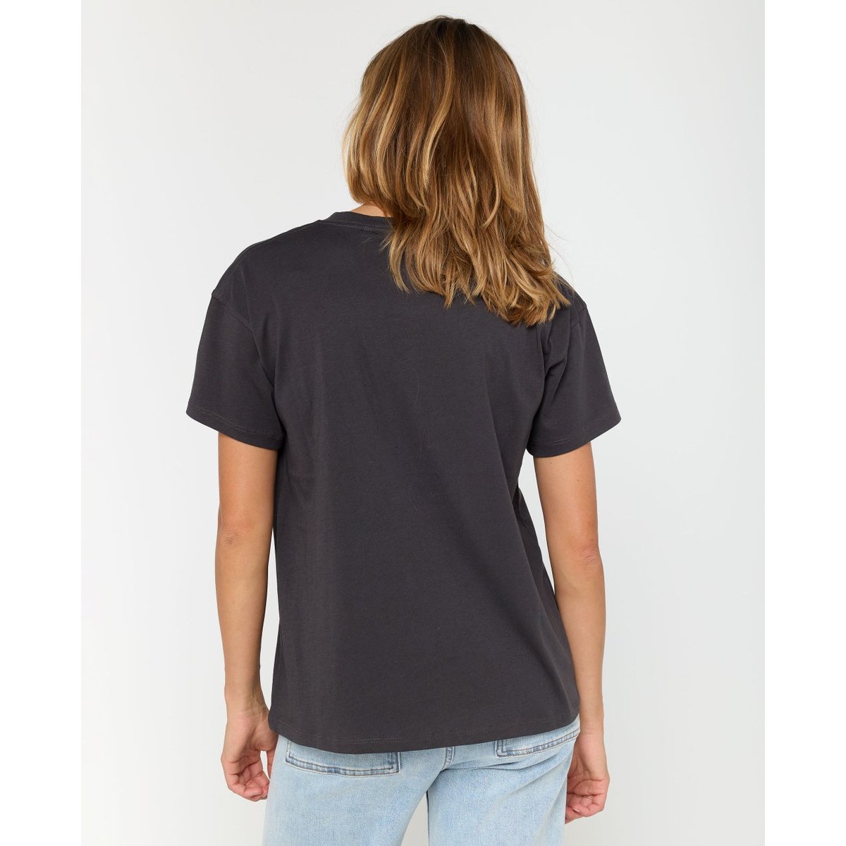 T-shirt décontracté à manches courtes PACIFIC RIDER noir délavé, RIP CURL