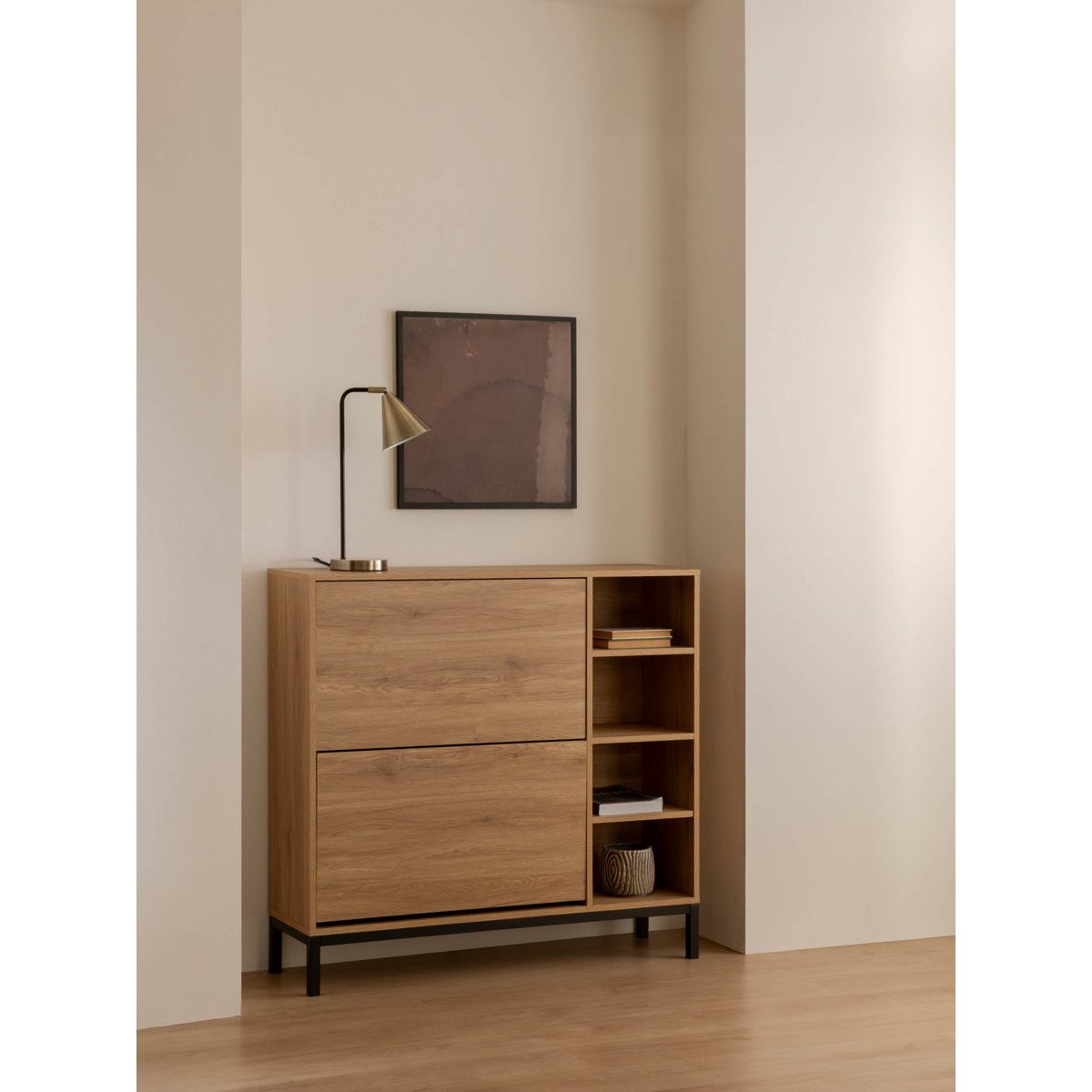 Chaussurier Mélamine - KOLB beige clair, KENAY