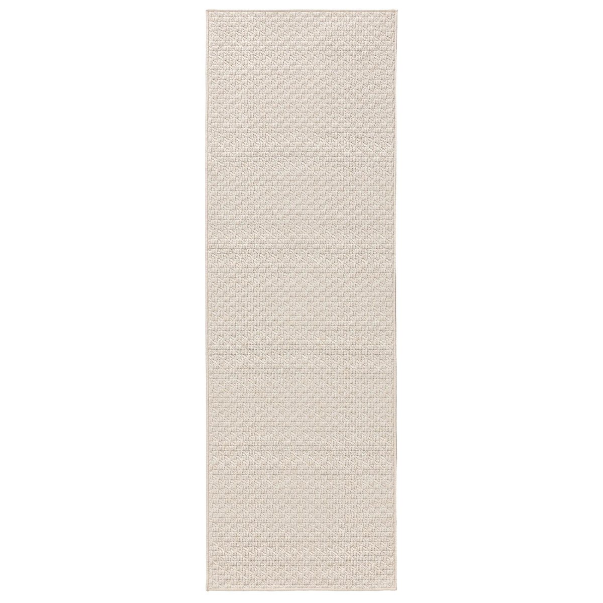 Tapis de couloir d'extérieur & intérieur TAISSA crème, BENUTA