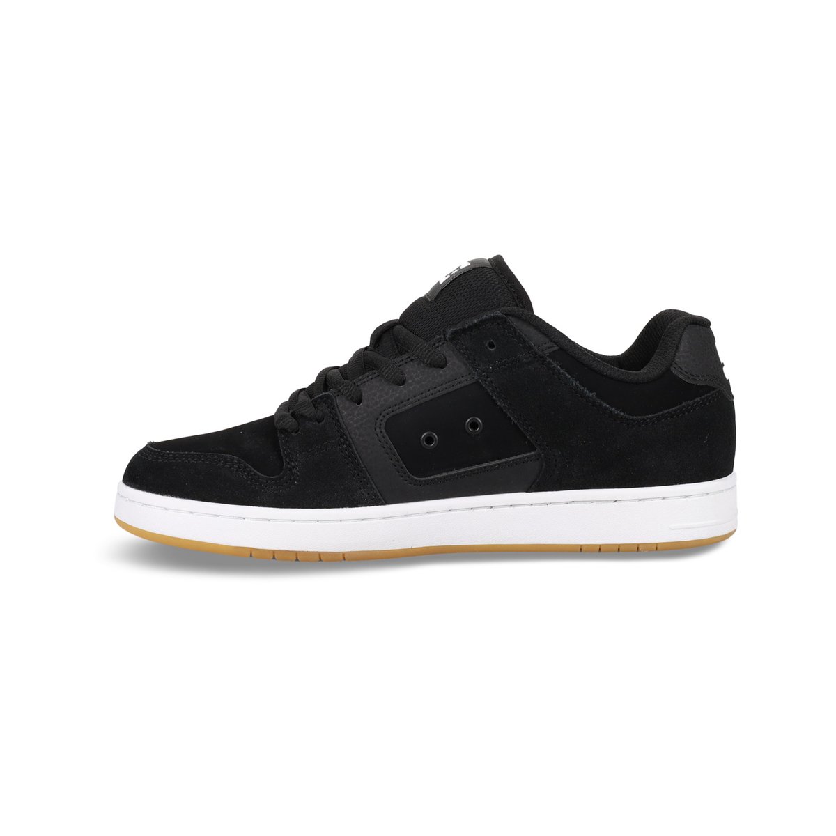Chaussures de skate en cuir MANTECA 4 S. noir black/white/gum, DC SHOES