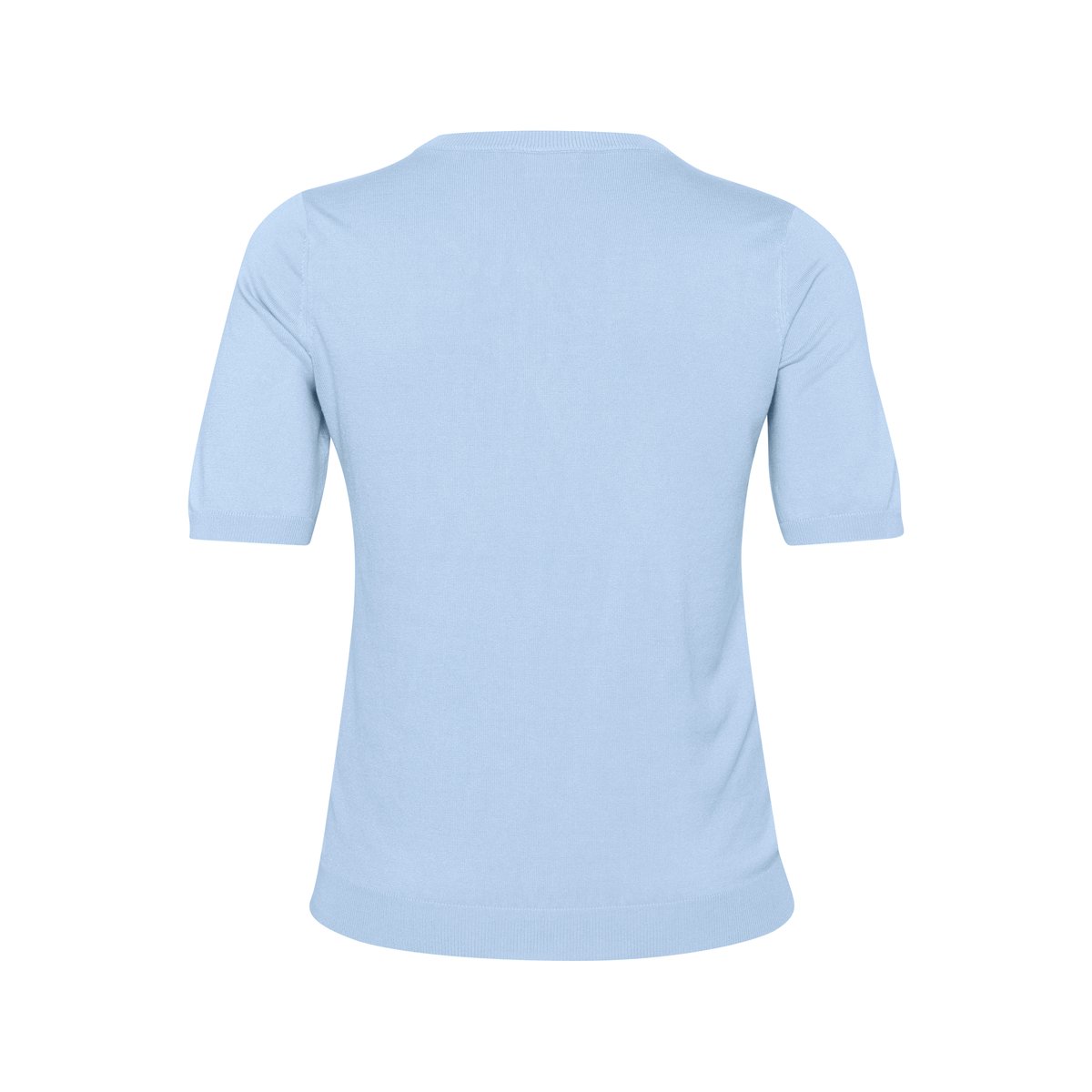 Pullover tricoté bleu soft chambray, KAFFE CURVE