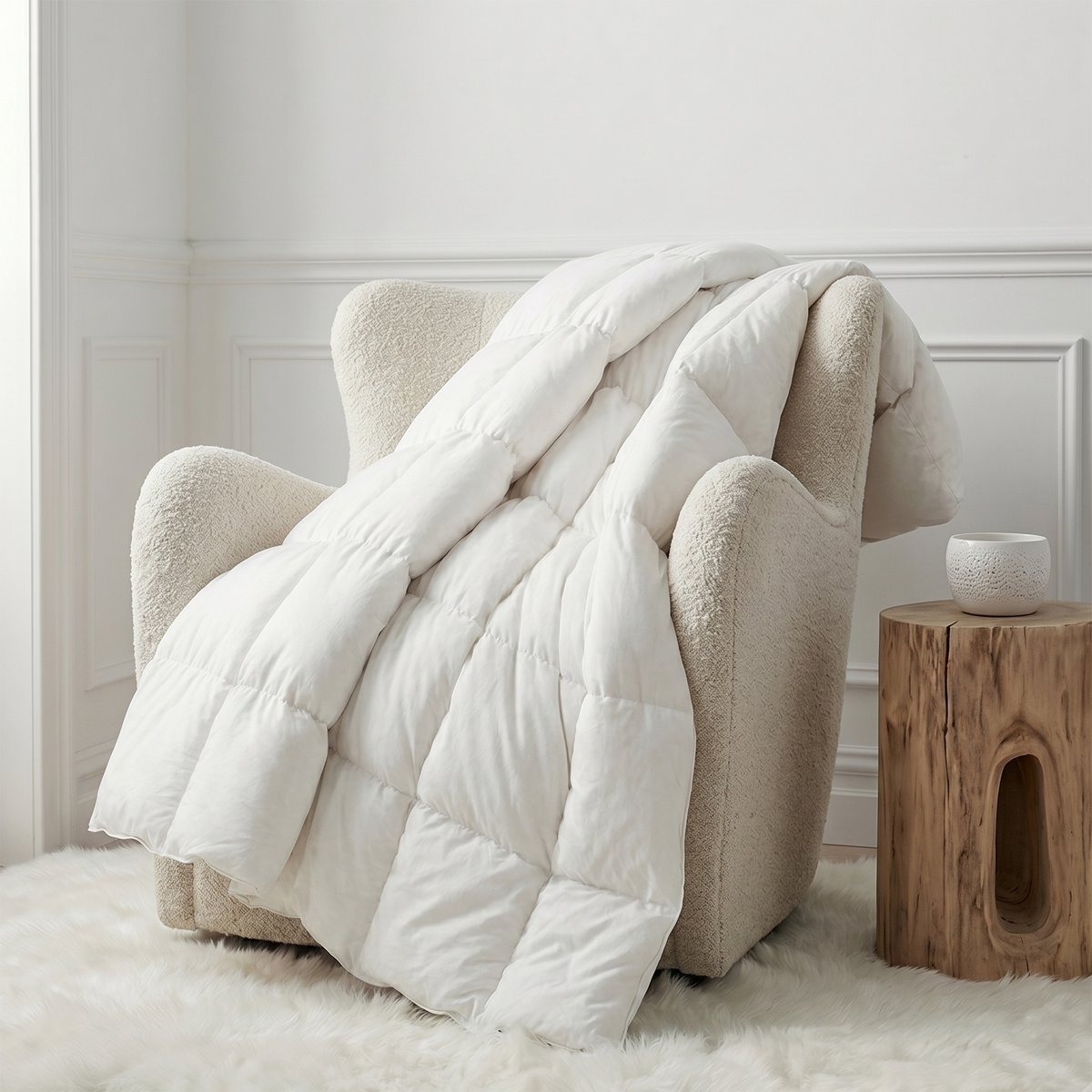 Couette Thermoduv CHAUDE - 70% Duvet d'Oie blanc, DODO