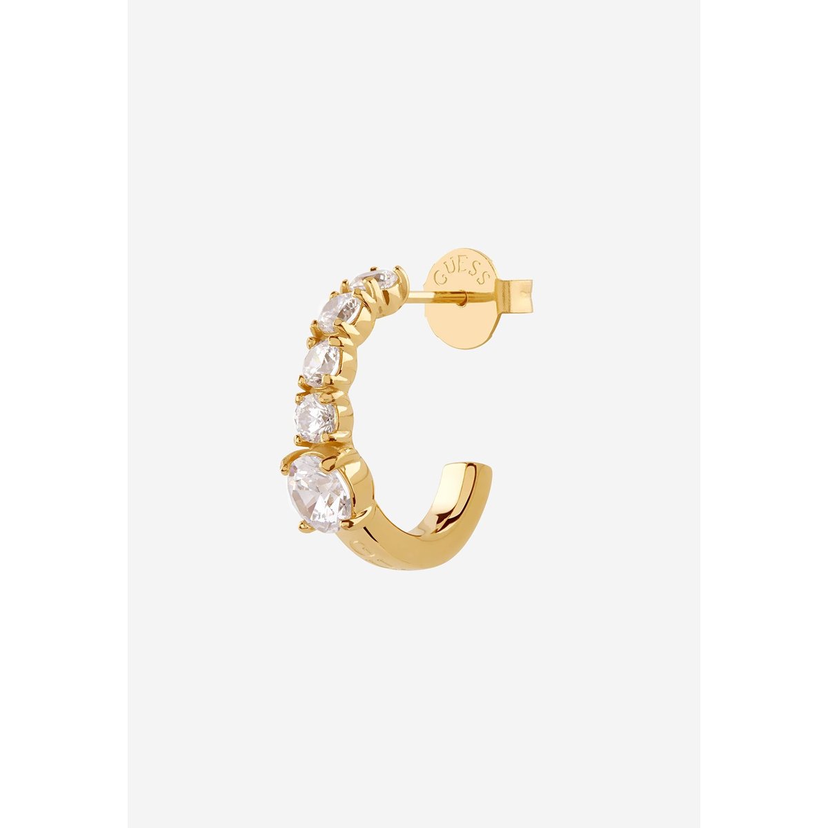 Boucles D'oreilles Piercing Studio or, GUESS