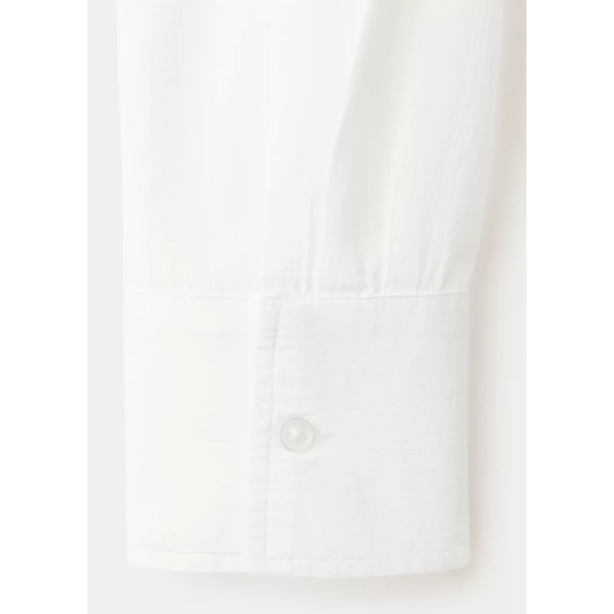 Chemise cintrée coton blanc cassé, MANGO TEEN