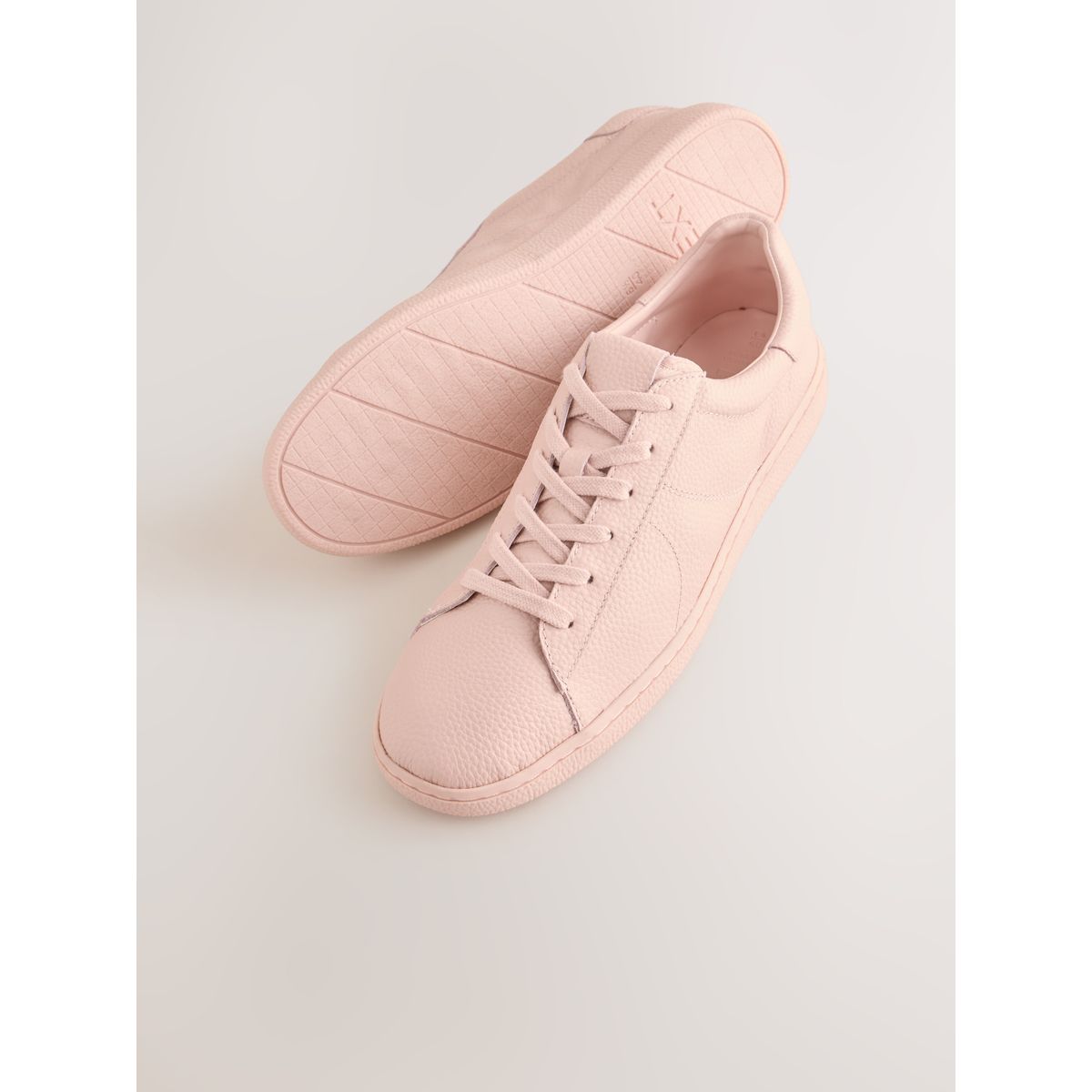 Baskets en cuir à lacets forever comfort® rose, NEXT