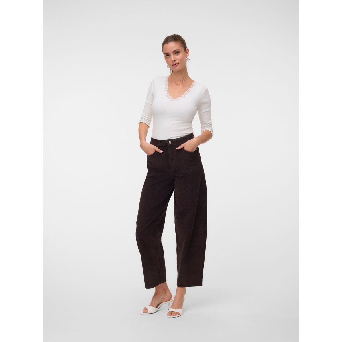 Pantalon chocolate torte, VERO MODA
