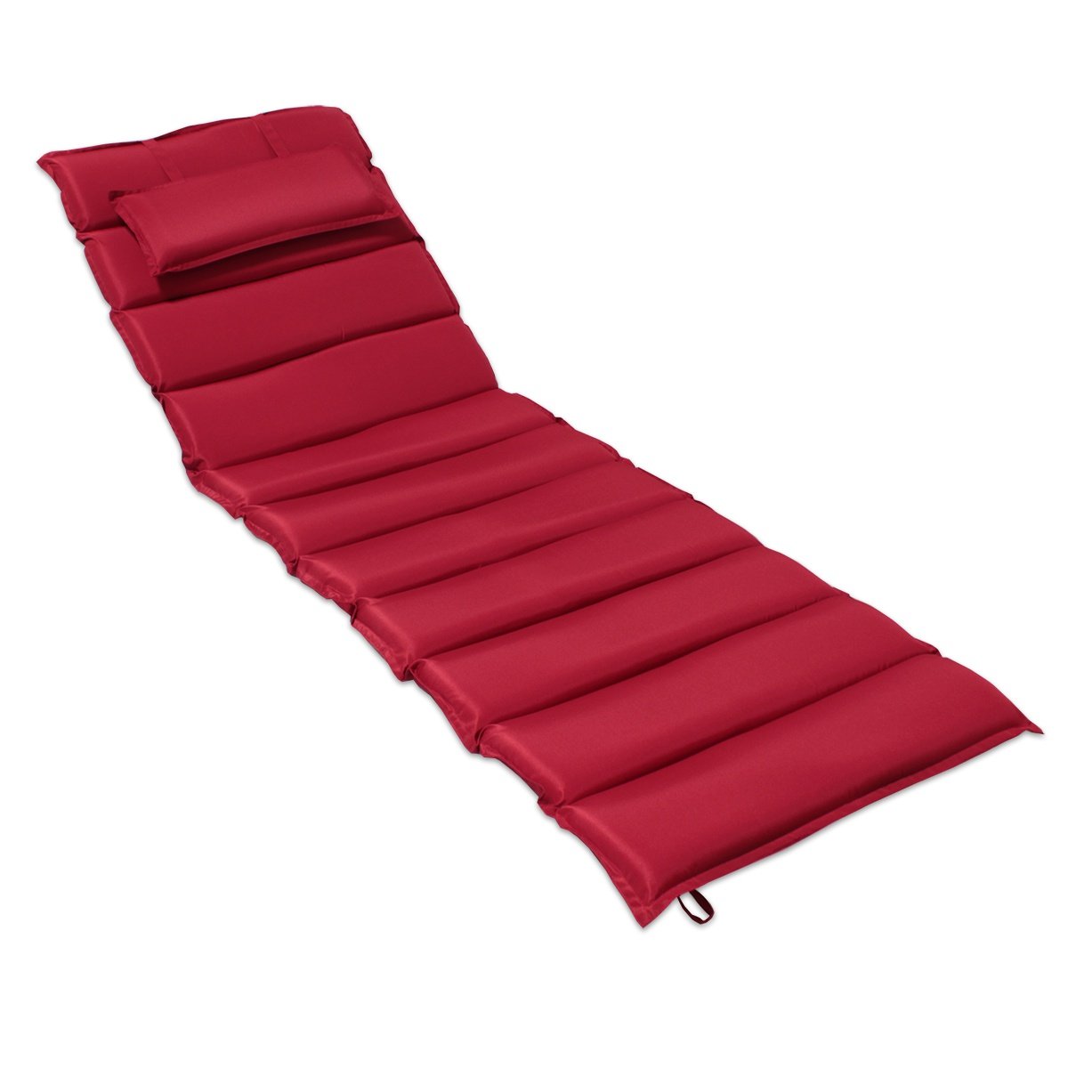 Matelas pour bain de soleil rouge, TECK ATTITUDE