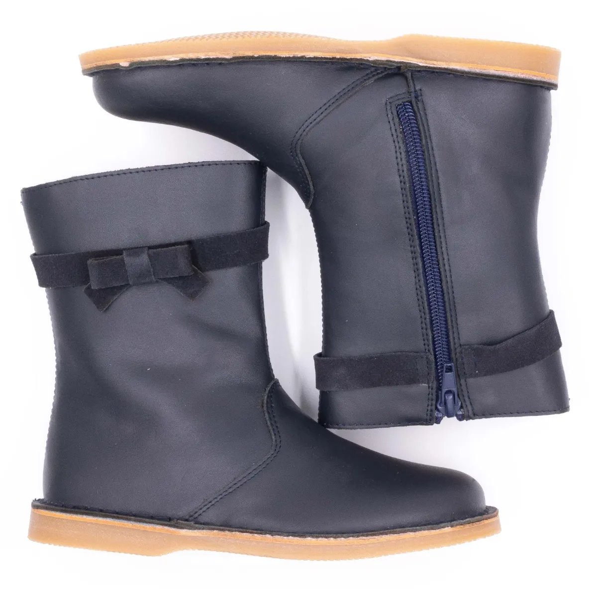 Boni Houston - boots fille bleu marine, BONI&SIDONIE