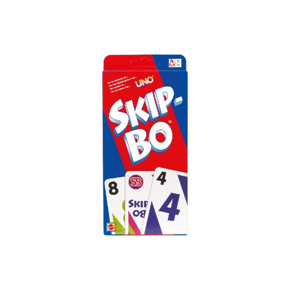 Jeu de carte Skip.Bo multicolore, MATTEL