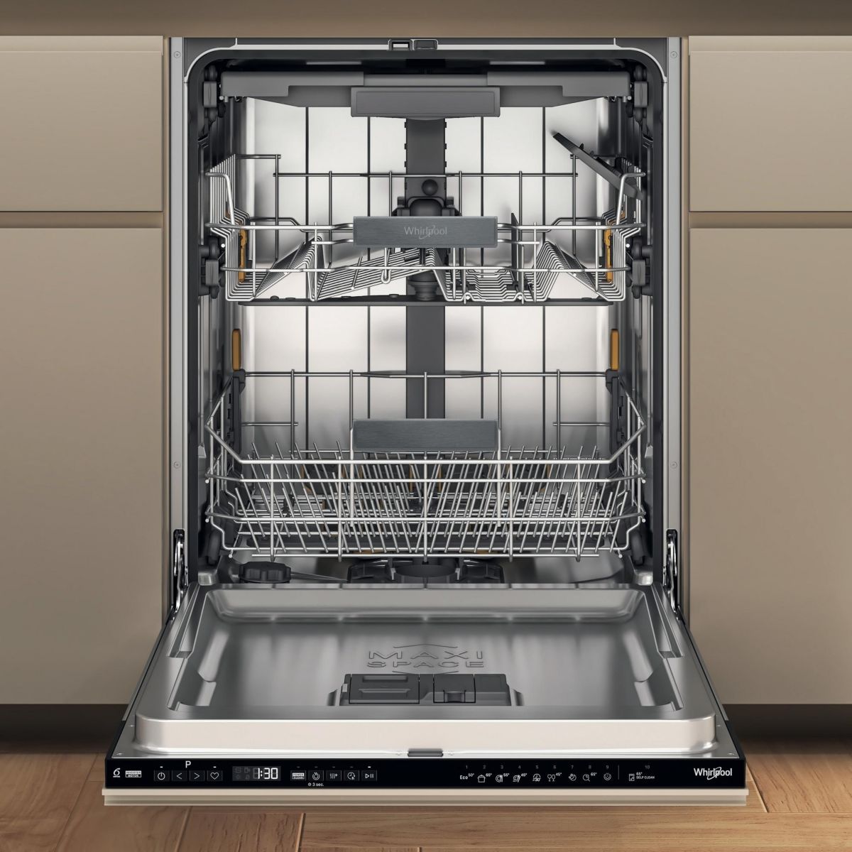 Lave vaisselle encastrable WH7IA15AM6T0 MaxiSpace couleur unique, WHIRLPOOL