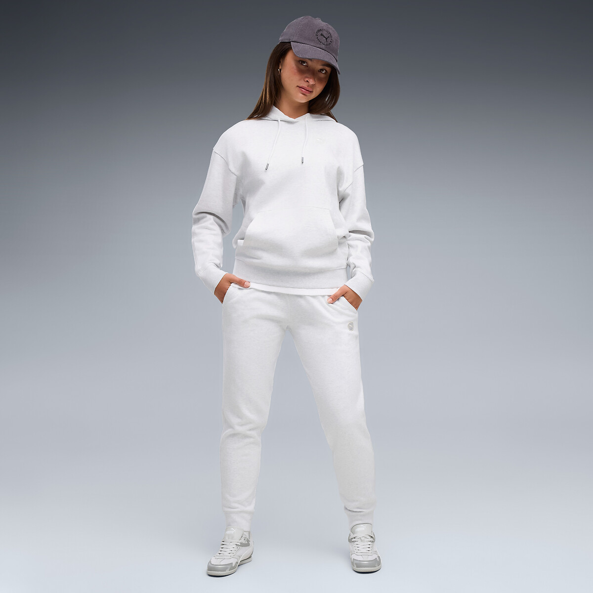 Trainingshose ESSENTIAL ELEVATED weiss, PUMA