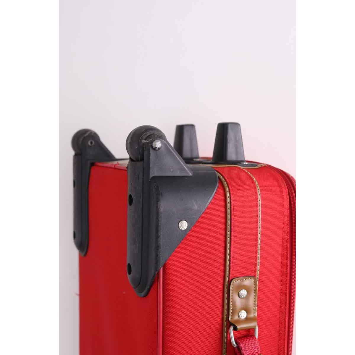 Valise - Bon État rouge, LANCEL
