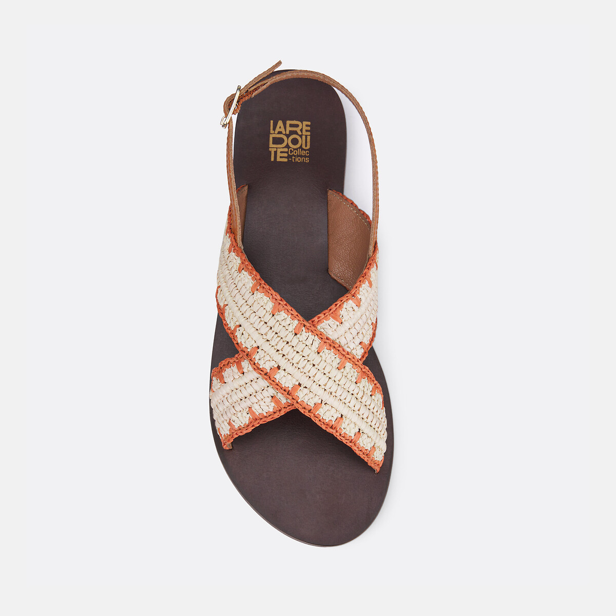 Sandali bassi in rafia naturale  , LA REDOUTE COLLECTIONS