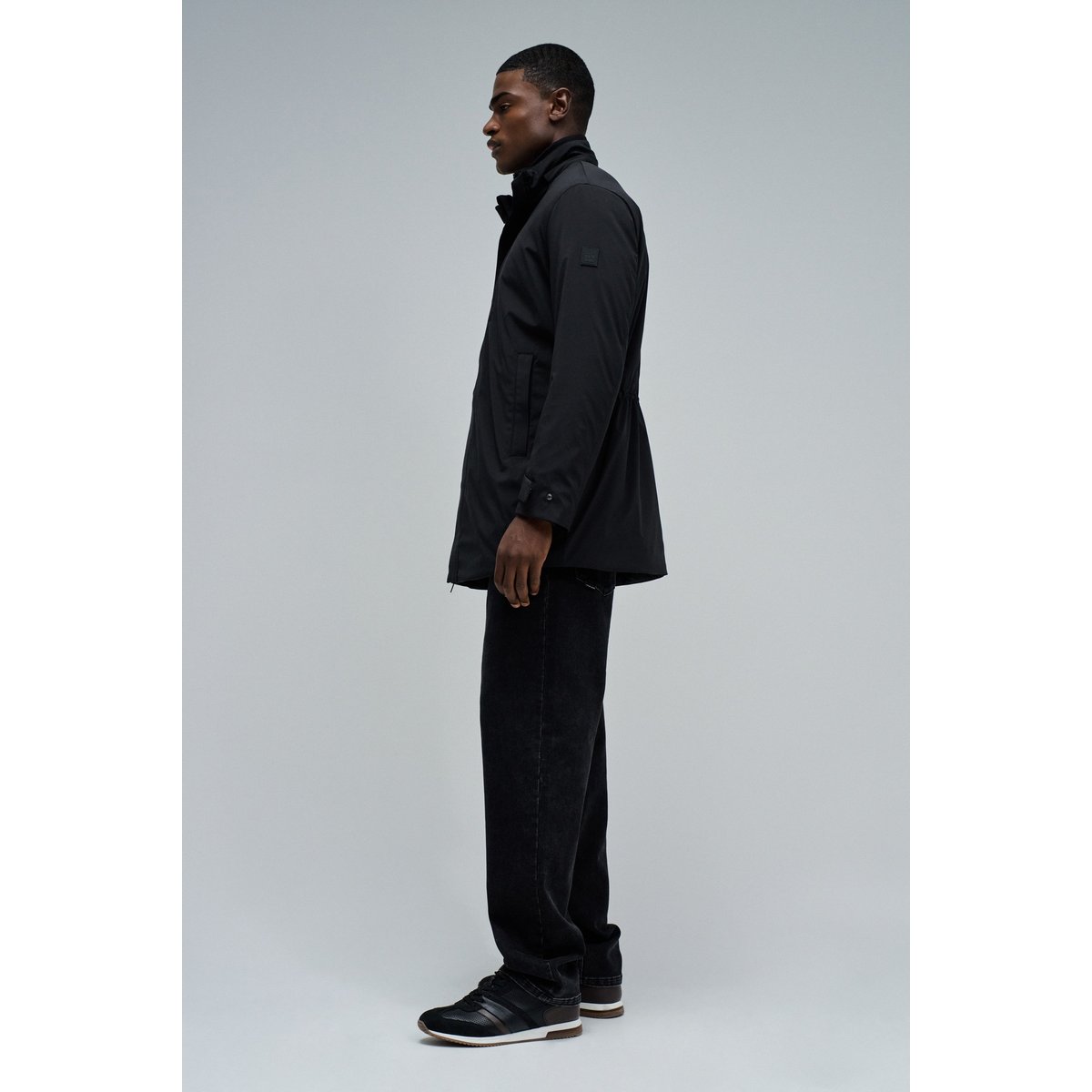 PARKA IMPERMÉABLE noir, SALSA JEANS