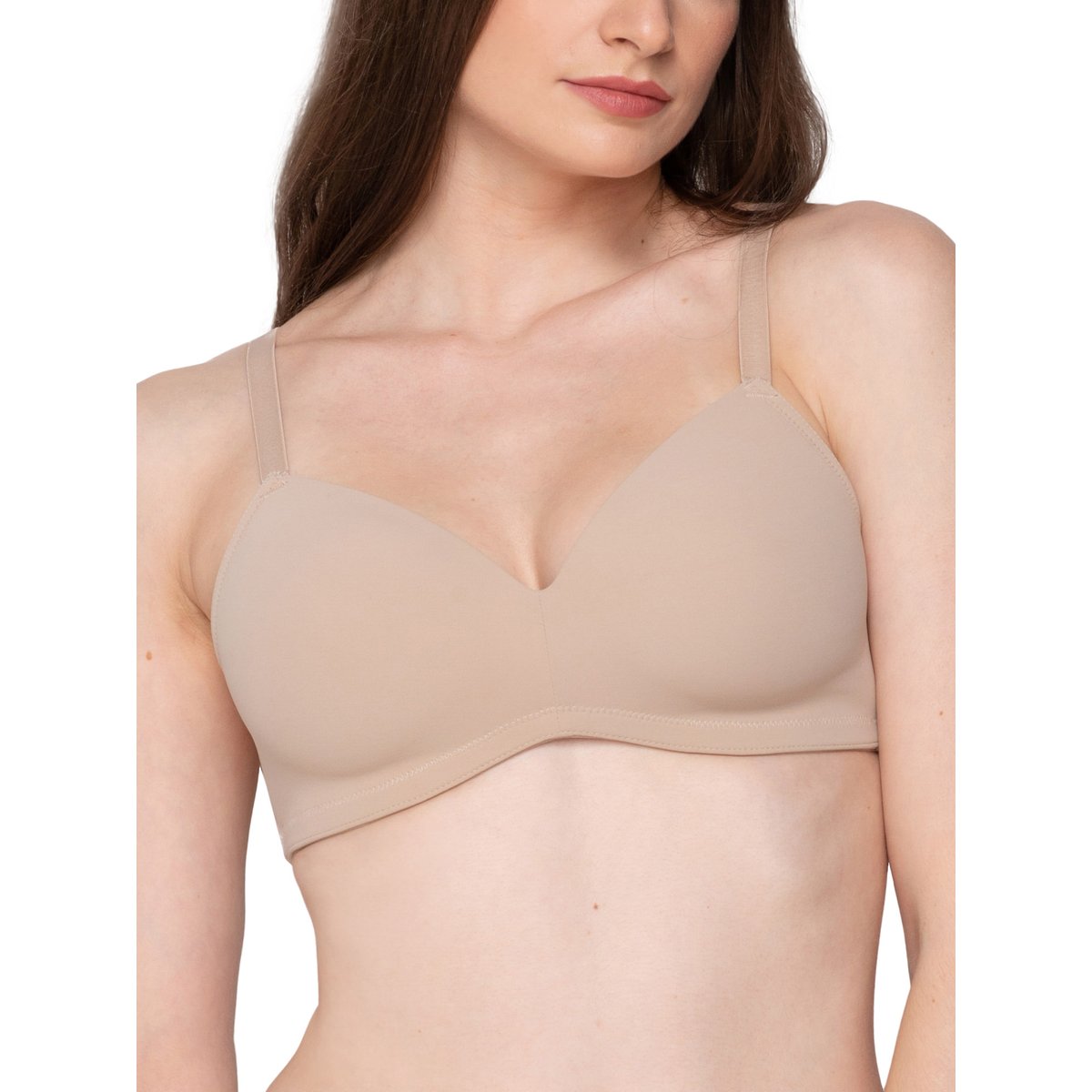 Soutien-gorge préformé sans armatures Secret Sense beige, LUNA SPLENDIDA