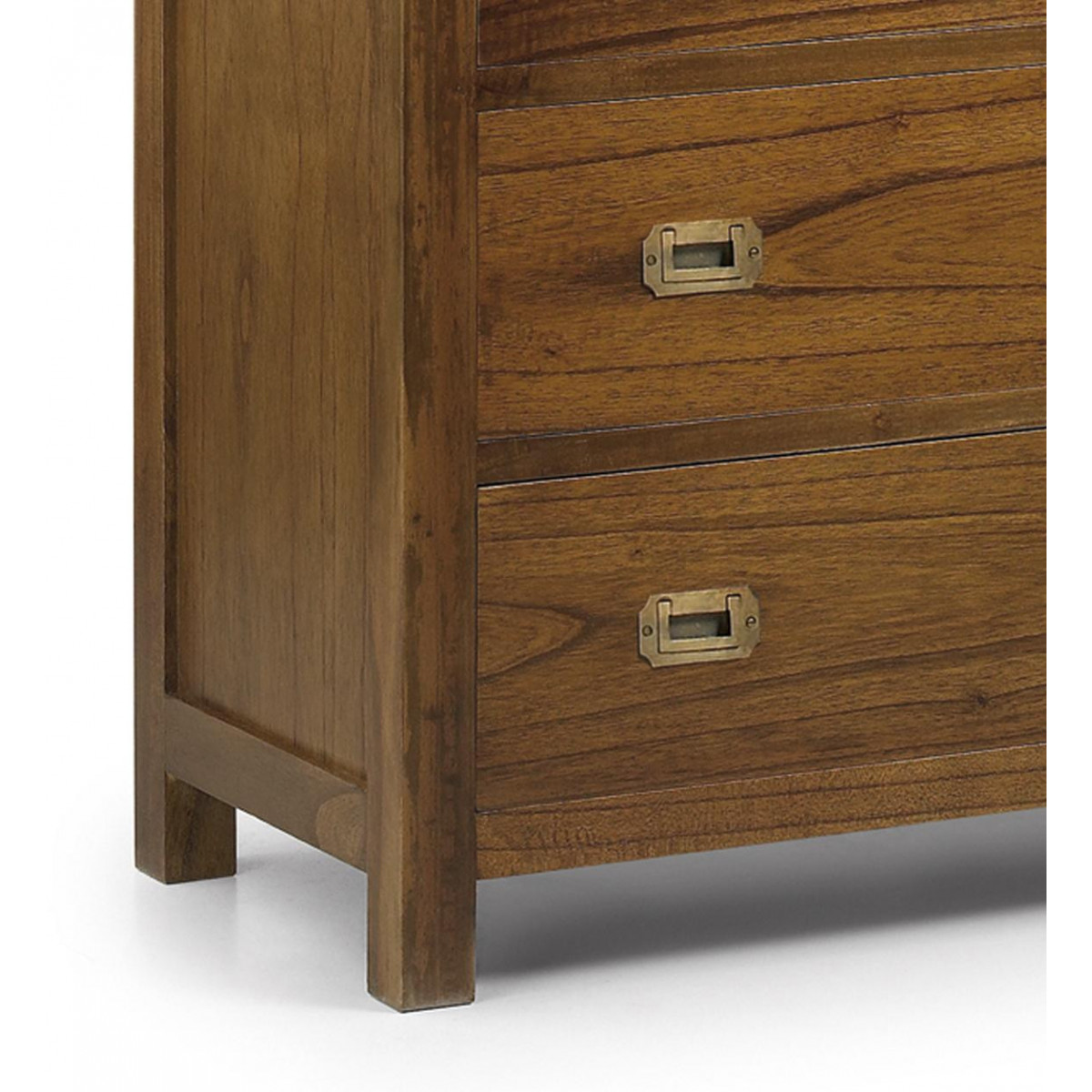 Commode 8 tiroirs bronze - ONÉLINE marron, DECORATION D’AUTREFOIS