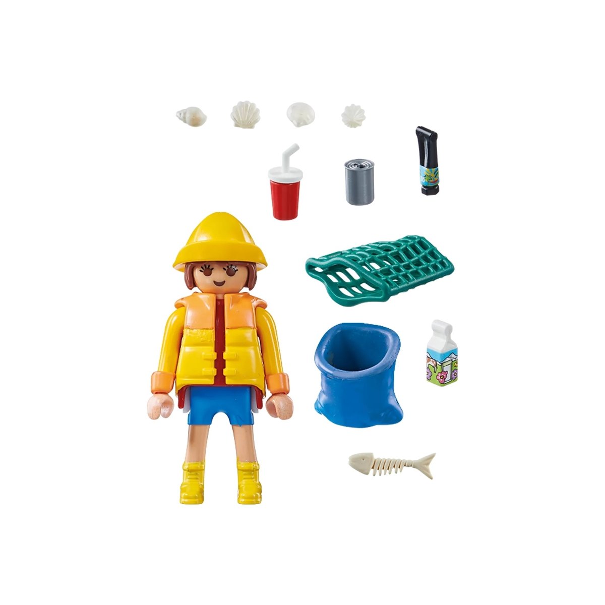 Special Plus Bénévole ramassage de déchets multicolore, PLAYMOBIL