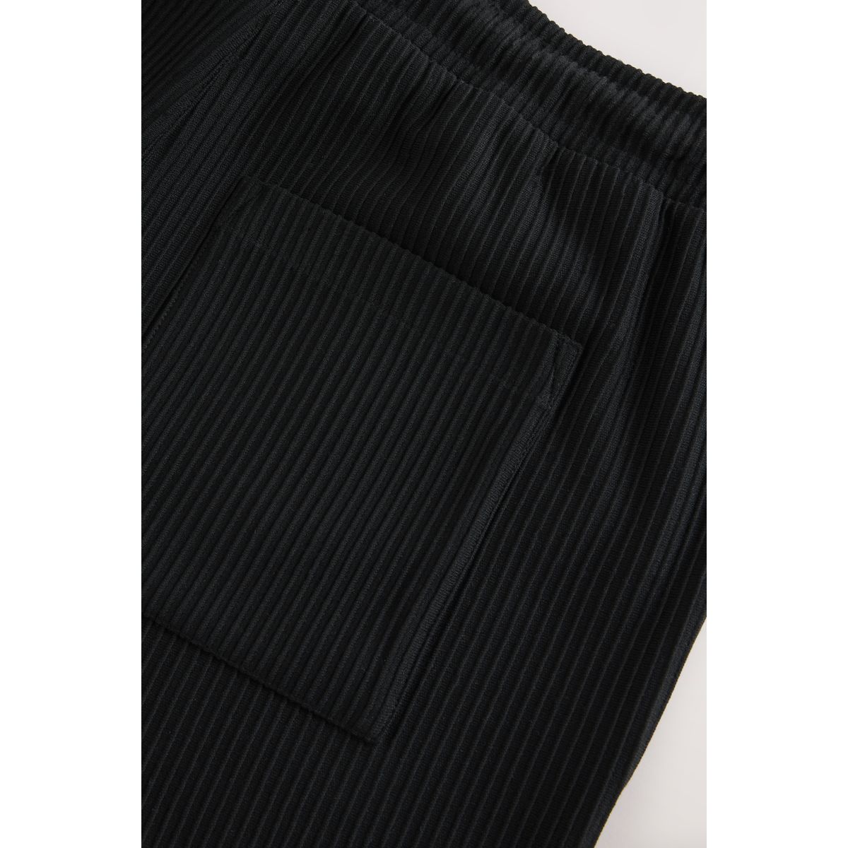 Short en jersey texturé à rayures noir, NEXT