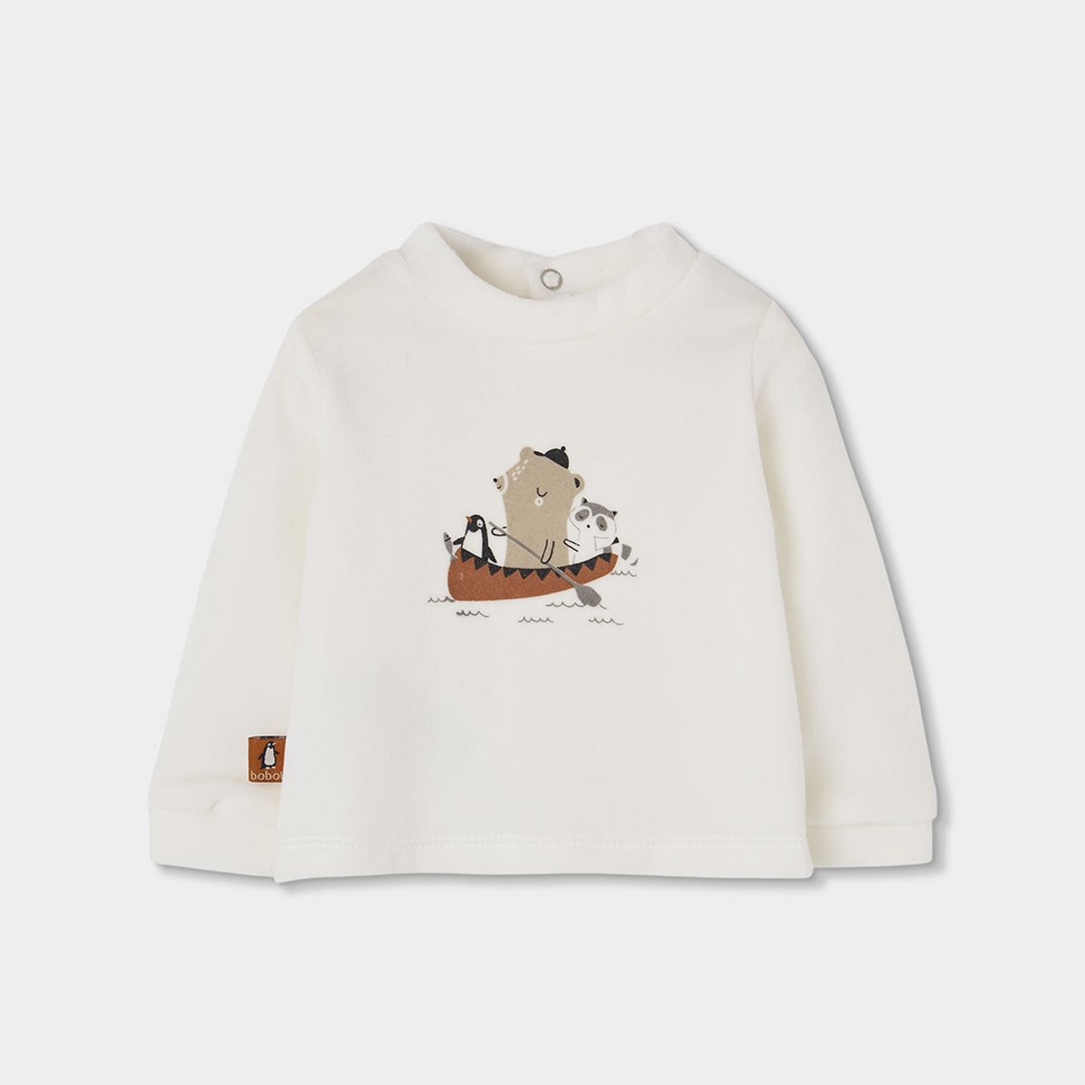 Ensemble bébé maille imprimé animaux multicolore, BOBOLI