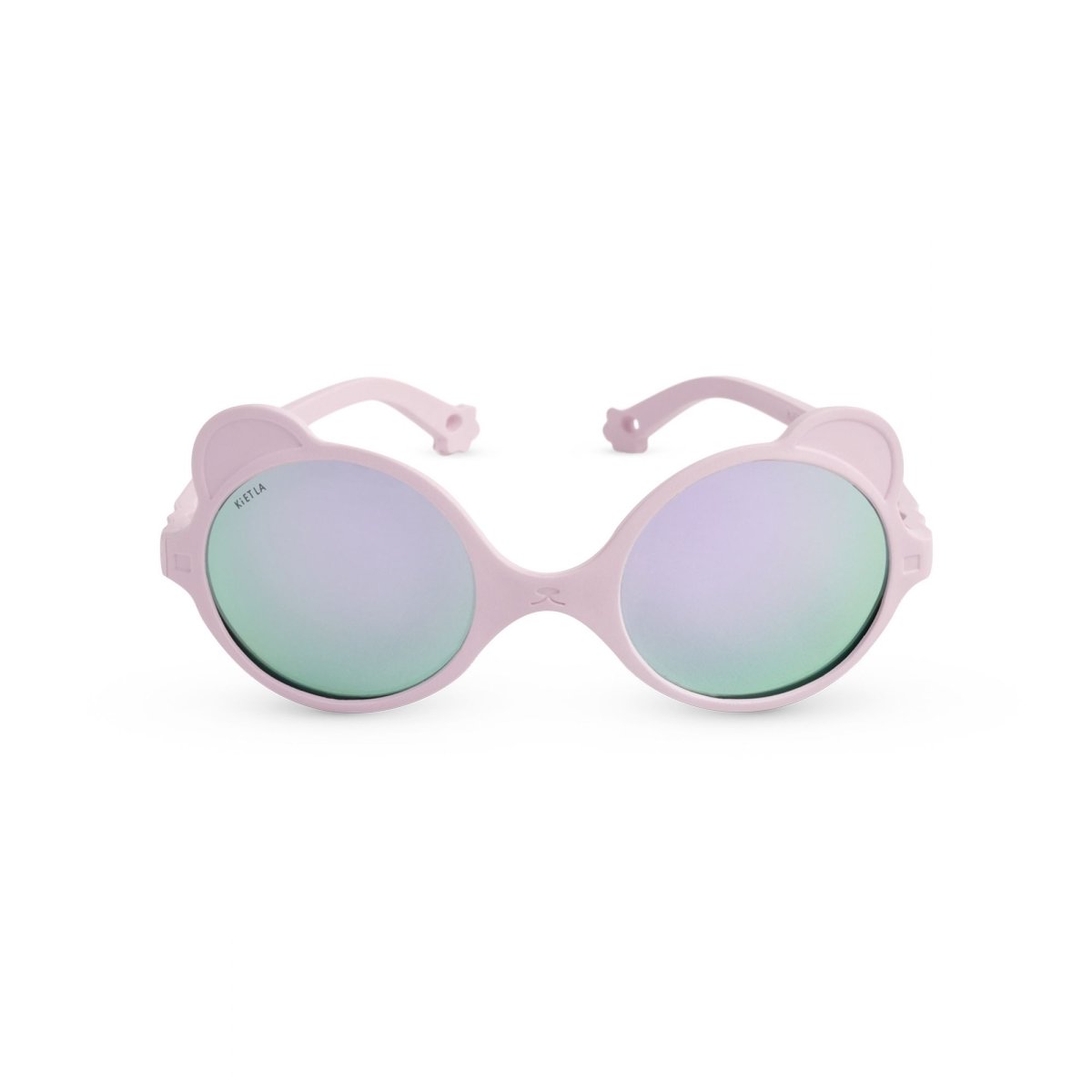 Lunettes de soleil bébé 0-1 ans Ourson Rose pâle rose, KI ET LA