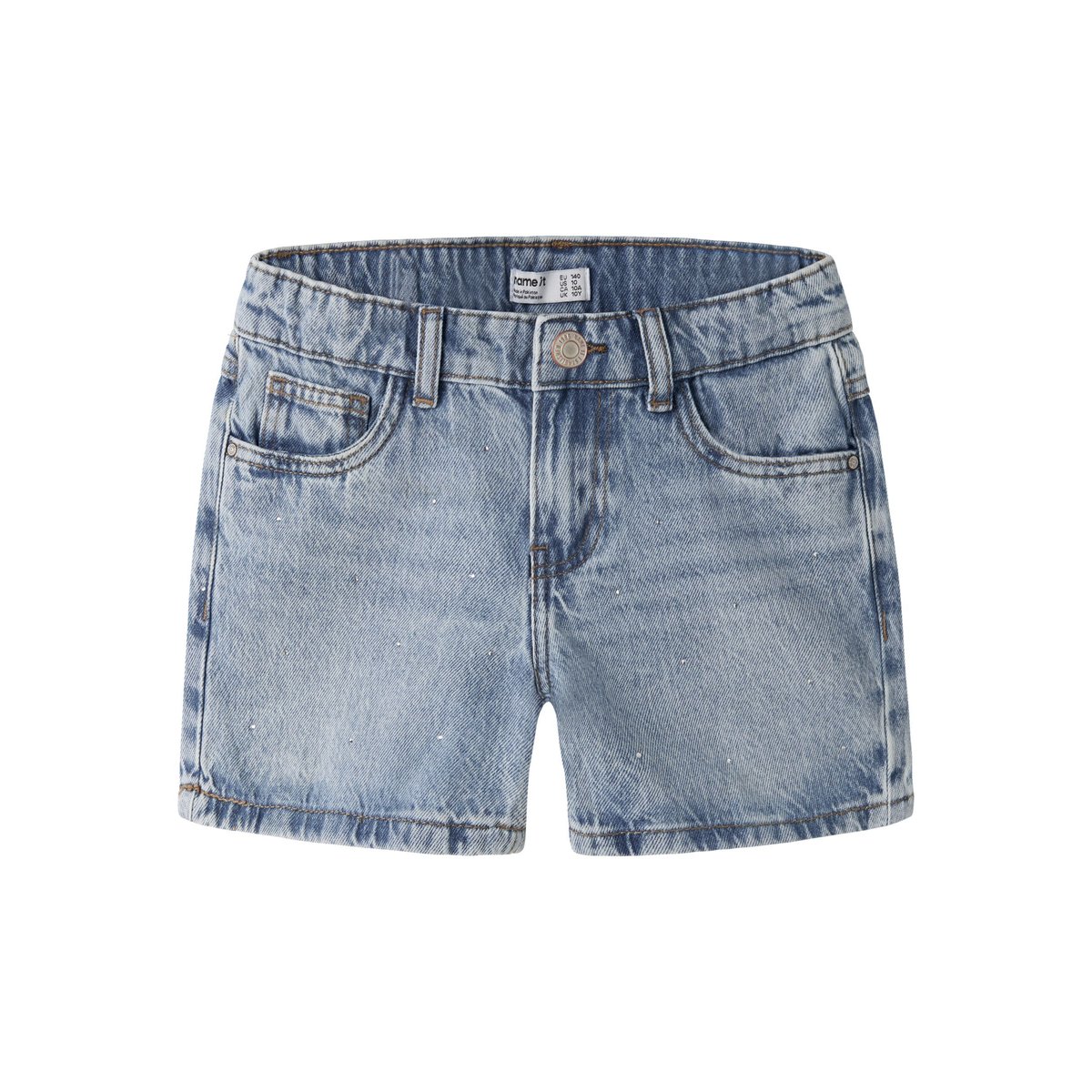 Shorts En Jean medium blue denim, NAME IT