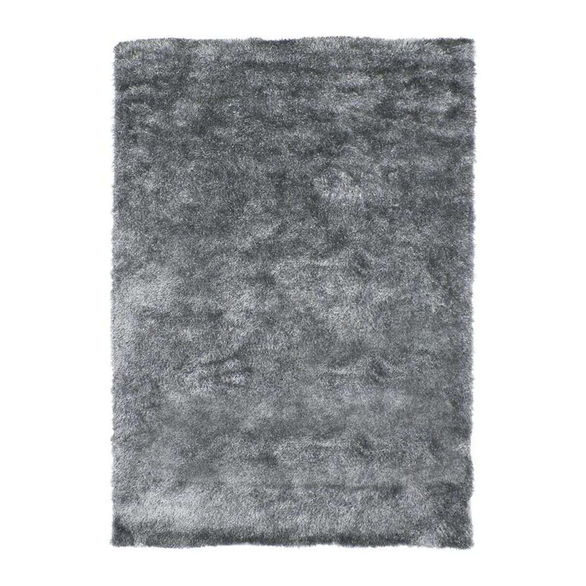 Tapis à poils longs extra-doux CELESTE gris, THE DECO FACTORY